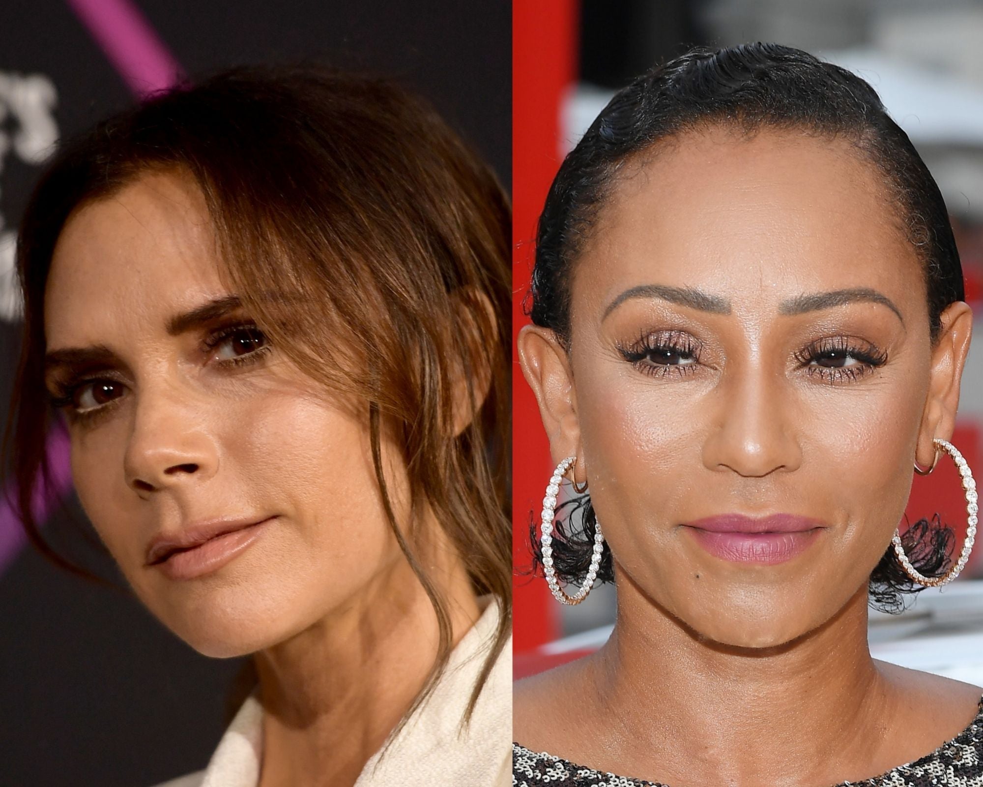 Victoria Beckham and Melanie Brown