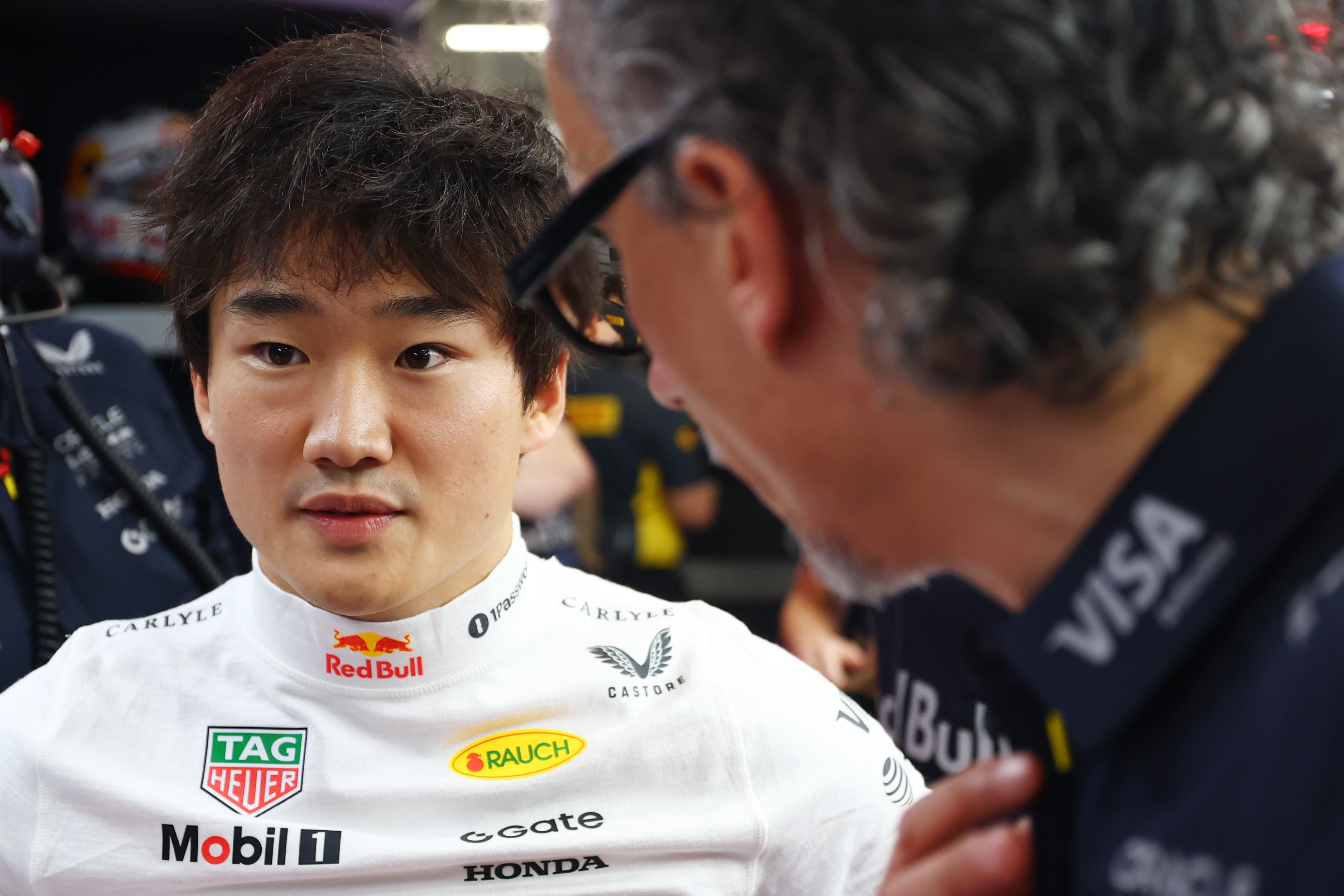 Yuki Tsunoda is under pressure at Red Bull