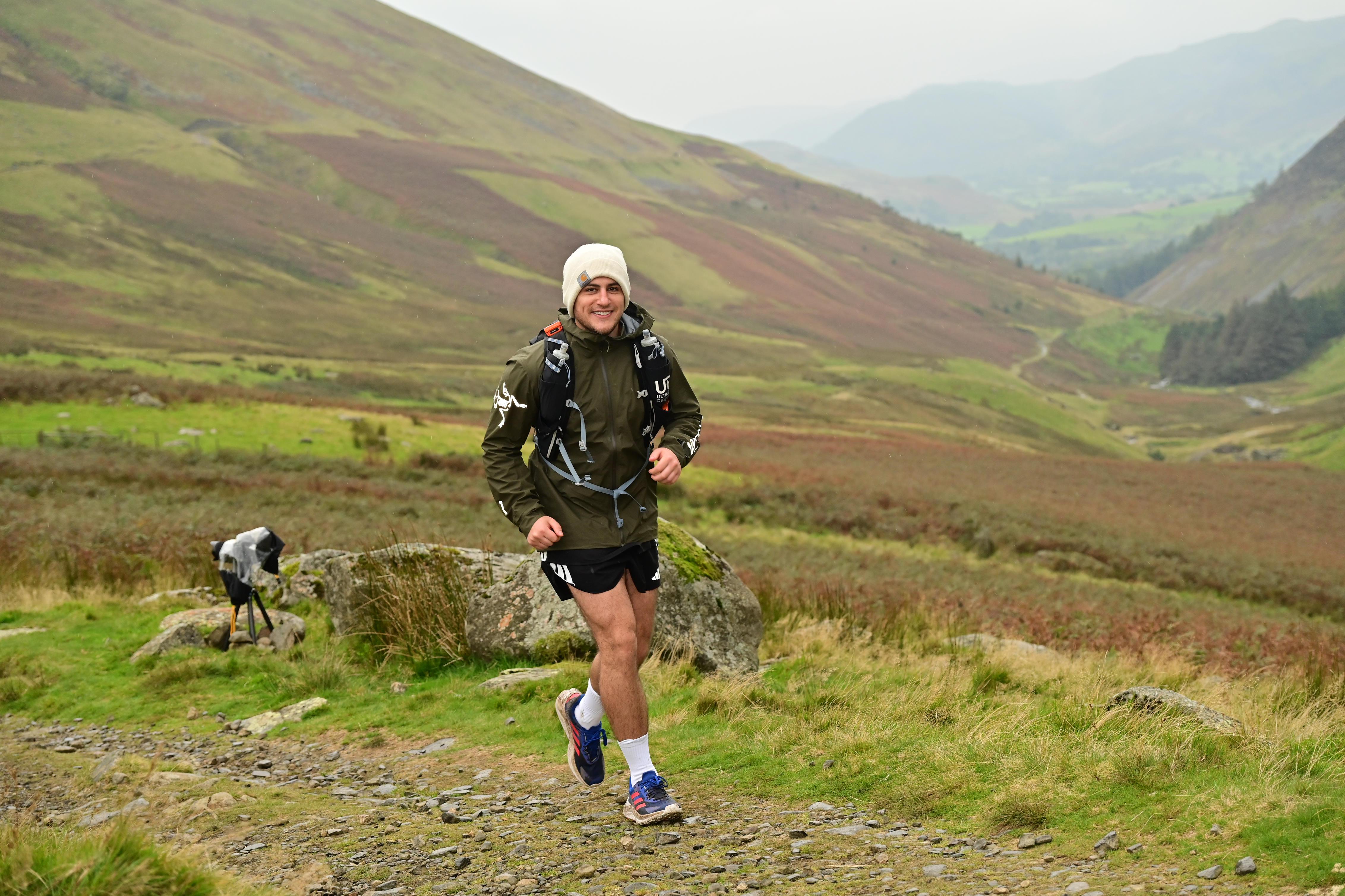 A welcome flat roughly halfway into the 5 Valleys Ultra