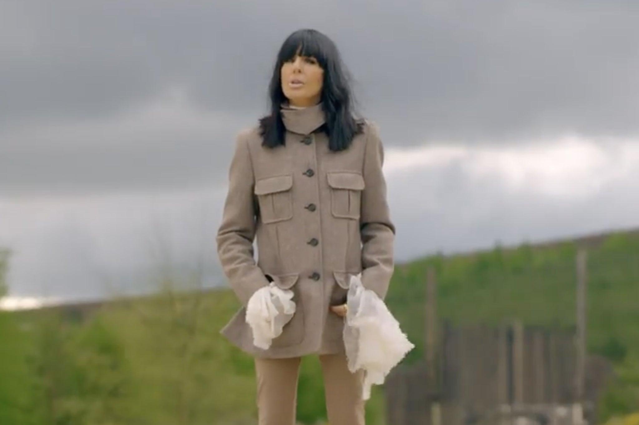 It wouldn’t be the show it is without a smattering of herringbone