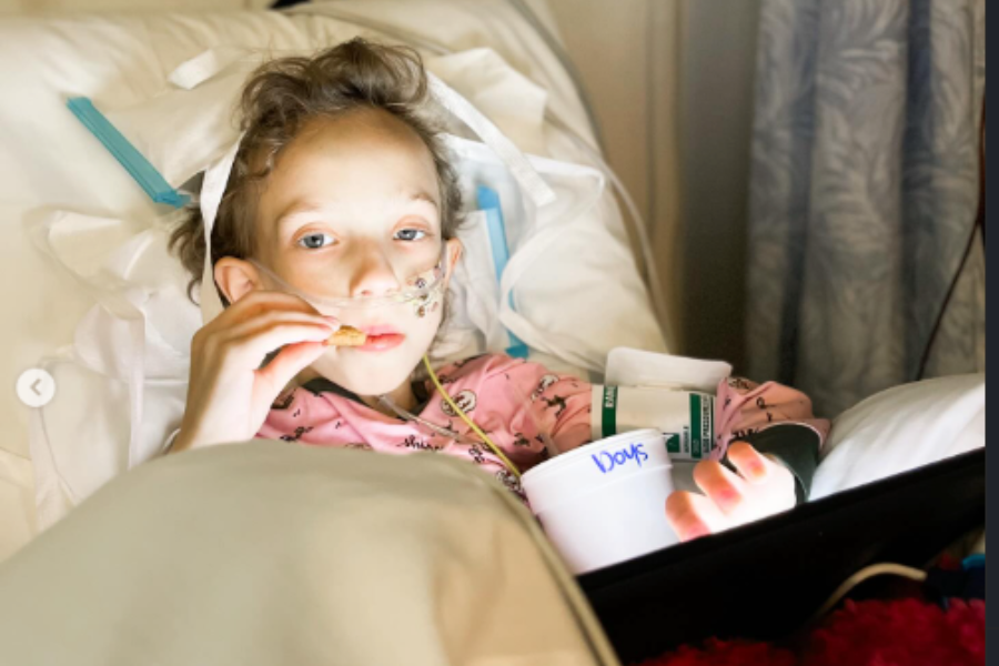 Brie Bird, 9, celebrated her last Christmas with her family Tuesday after her cancer returned. The family is documenting her heartbreaking fight on social media.