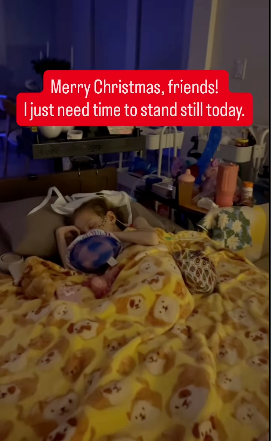 Brie's last Christmas included gifts, dancing to holiday music and a visit from a high school choir