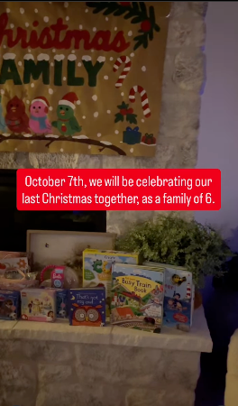 The Birds celebrated Christmas Tuesday for the last time as a family of six amid Brie's cancer battle