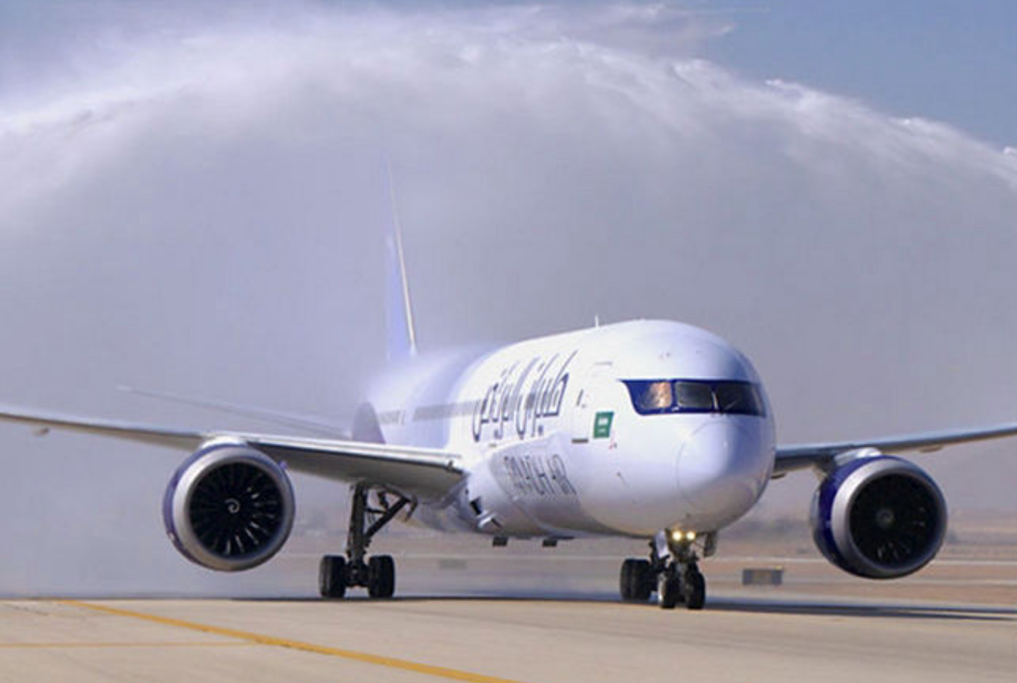 Arriving soon: Riyadh Air's leased Boeing 787, known as ‘Jamila’
