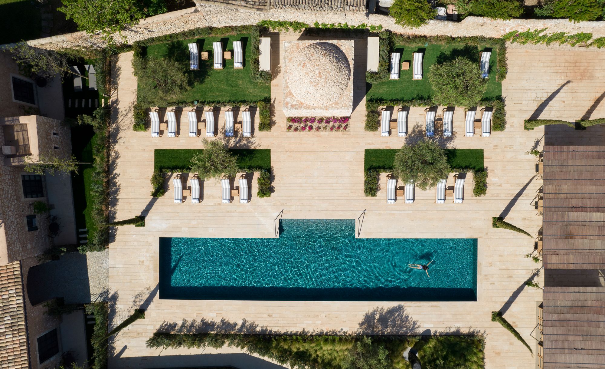 Can Ferrereta’s 17th-century property sits in the heart of Santanyi