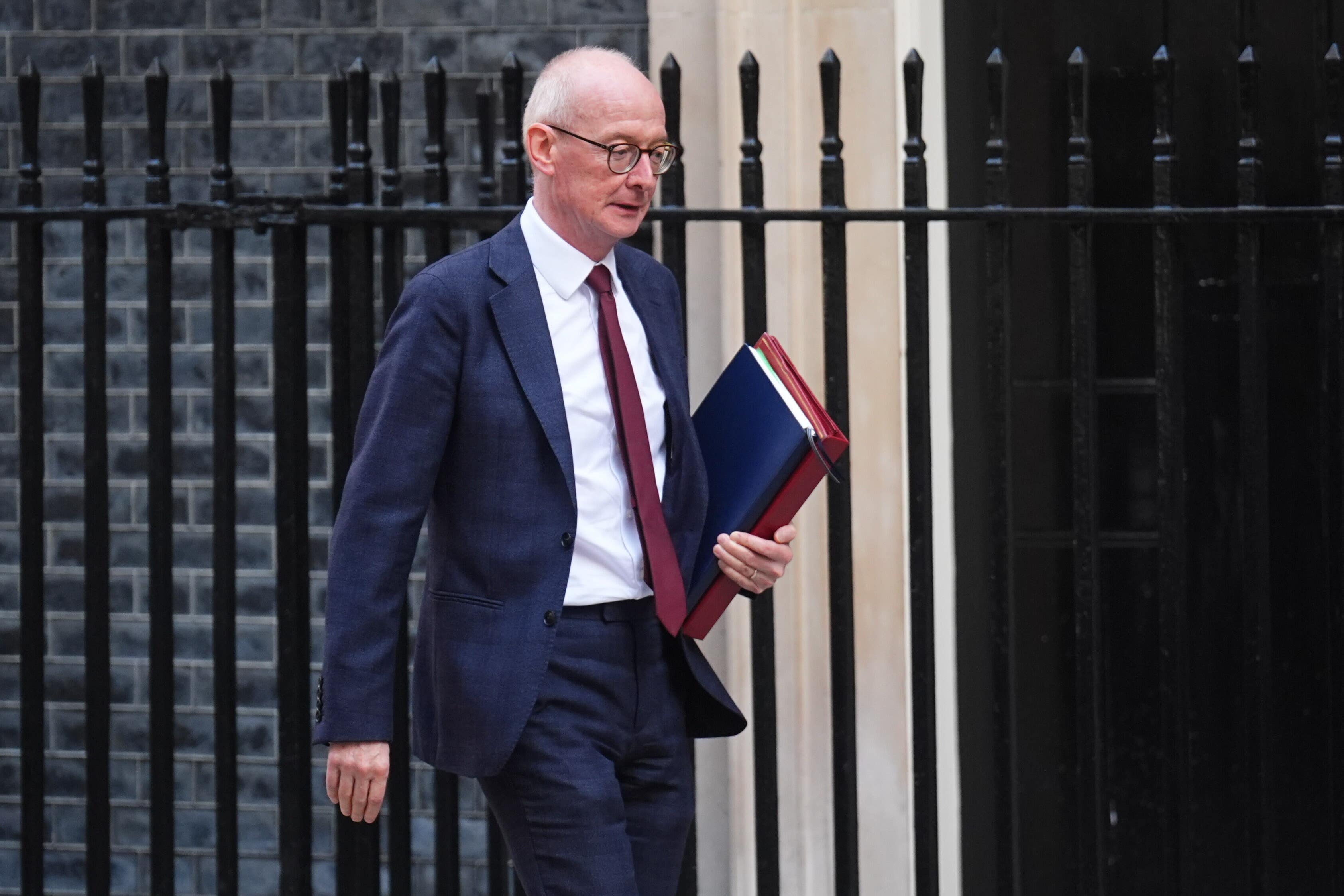 Work and Pensions Secretary Pat McFadden said the Government wants to give people a hand up, not a handout (James Manning/PA)