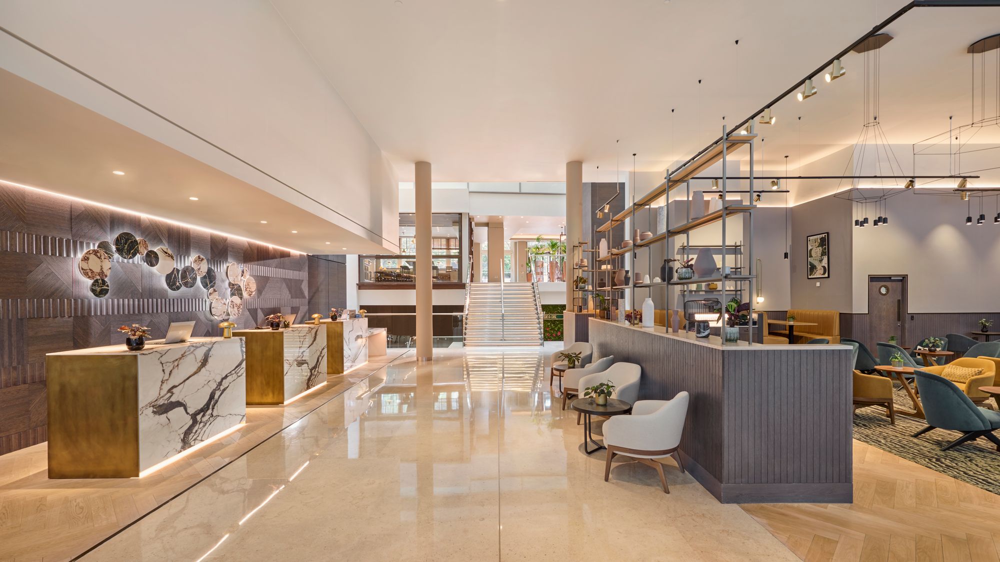 The reception is open 24 hours a day