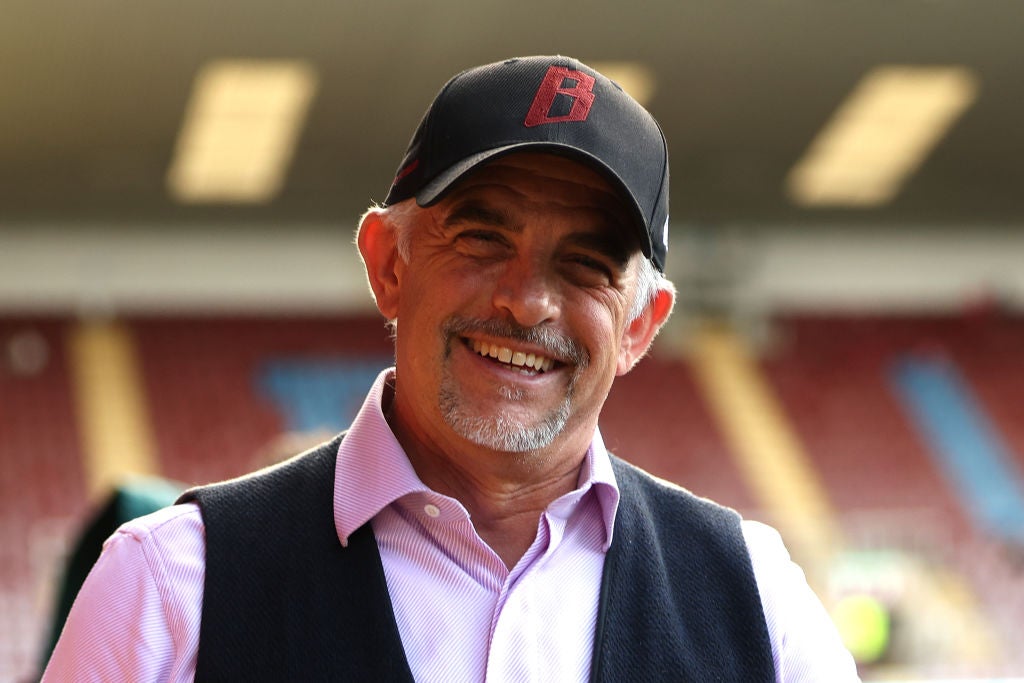 Burnley chairman Alan Pace at Turf Moor
