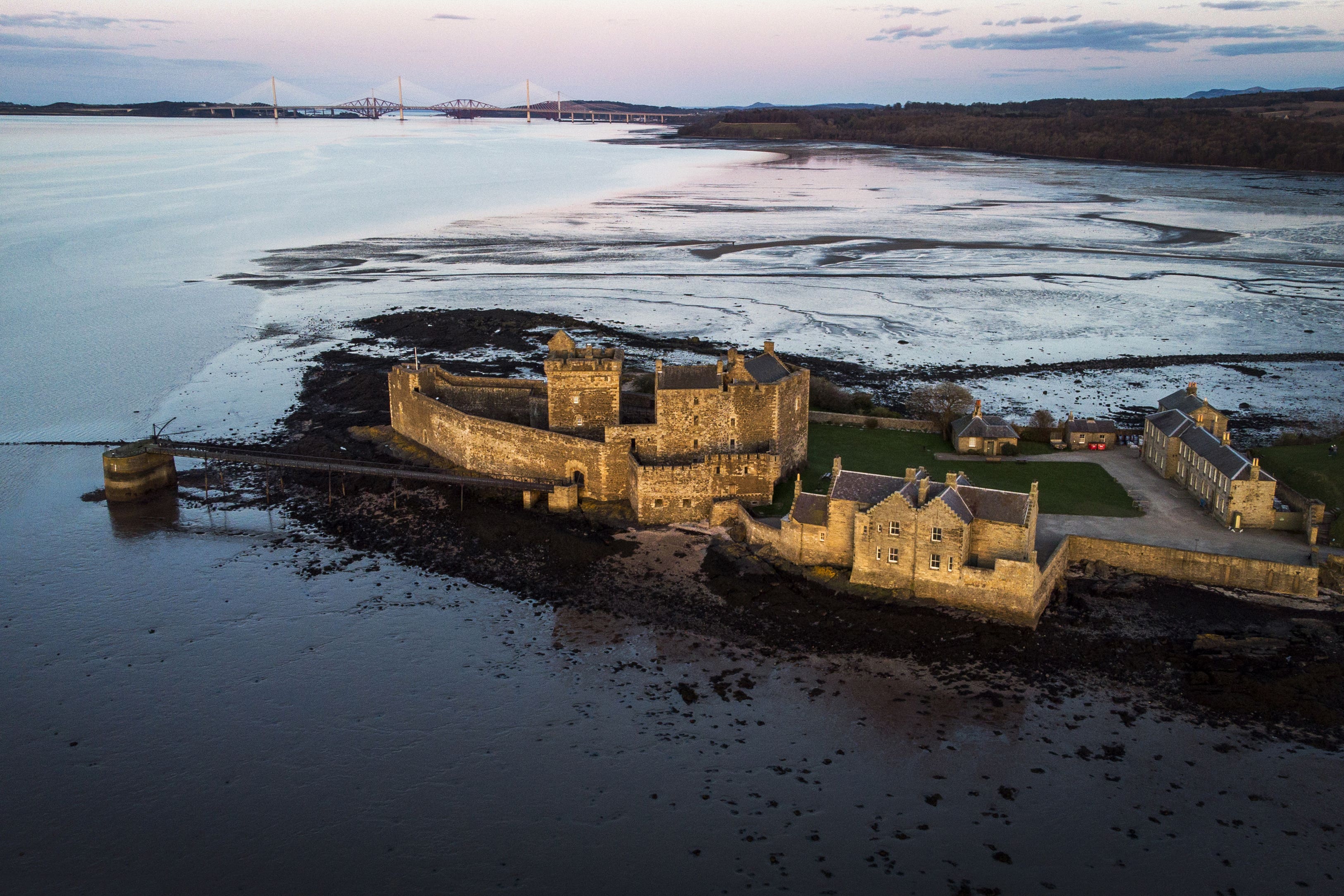 Blackness Castle which features in Outlander (Jane Barlow/PA)