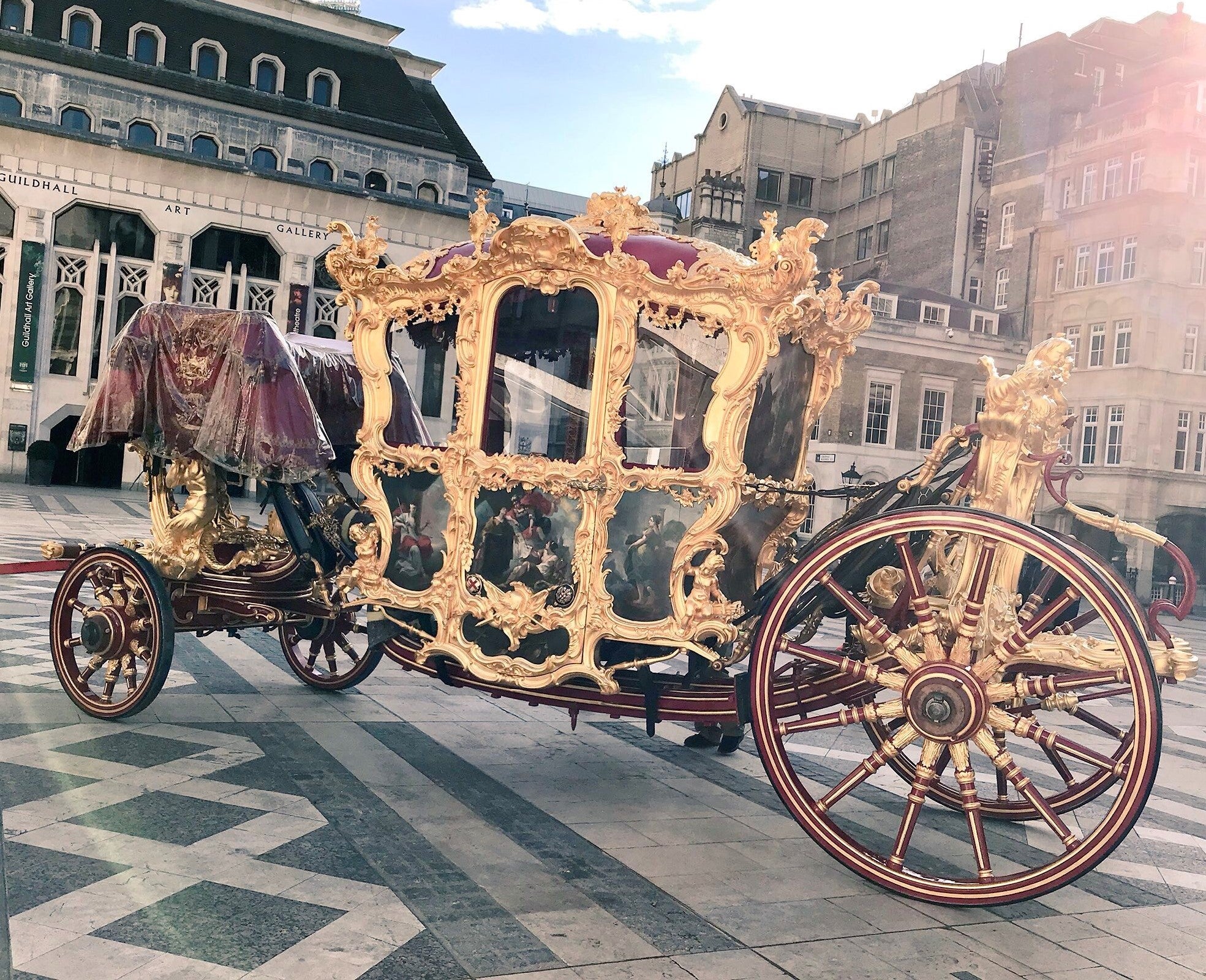Lord Mayor’s State Coach which has been used in every Lord Mayor’s Show since 1757 (City of London Corporation/PA)
