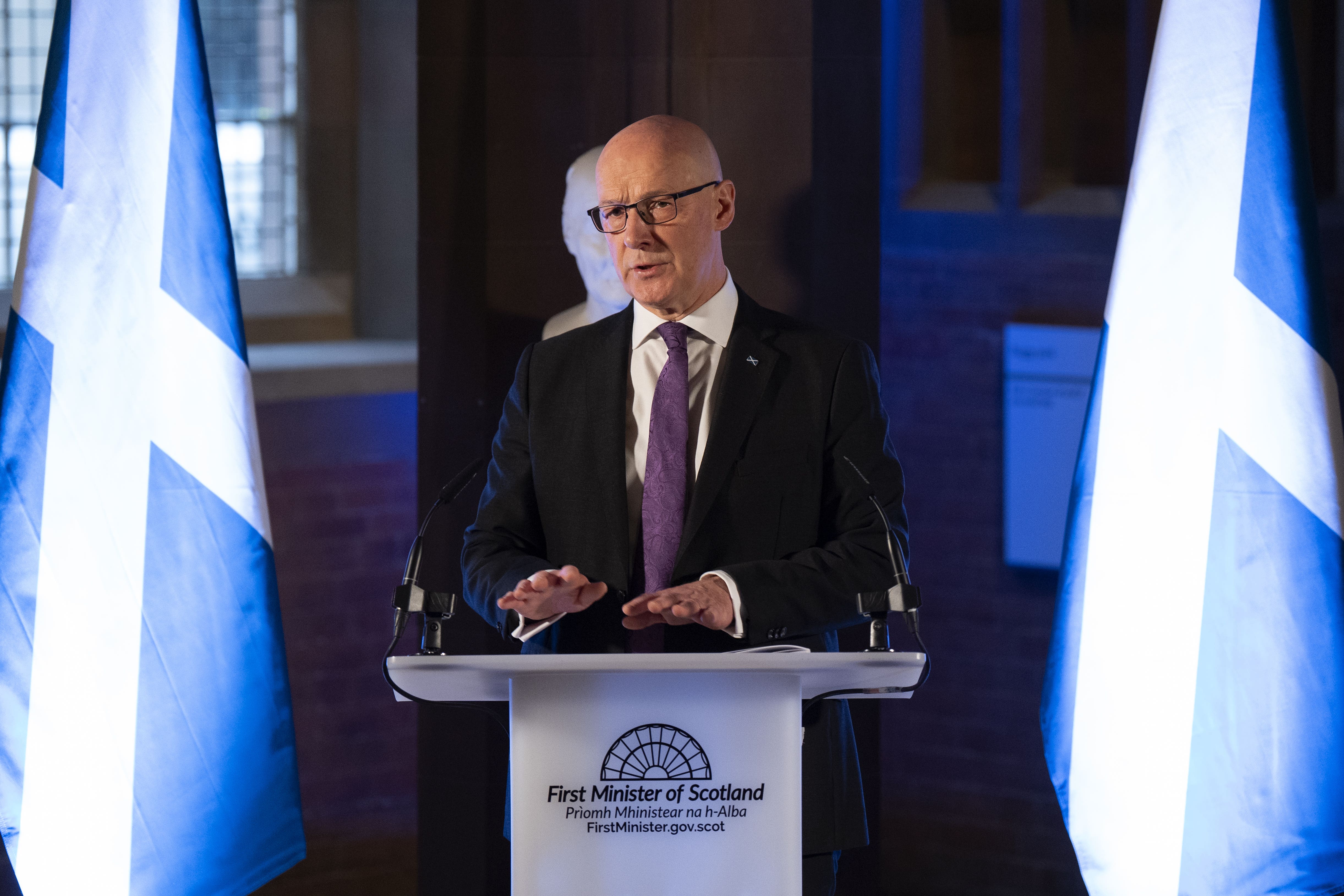 The First Minister spoke ahead of the SNP conference (Jane Barlow/PA)