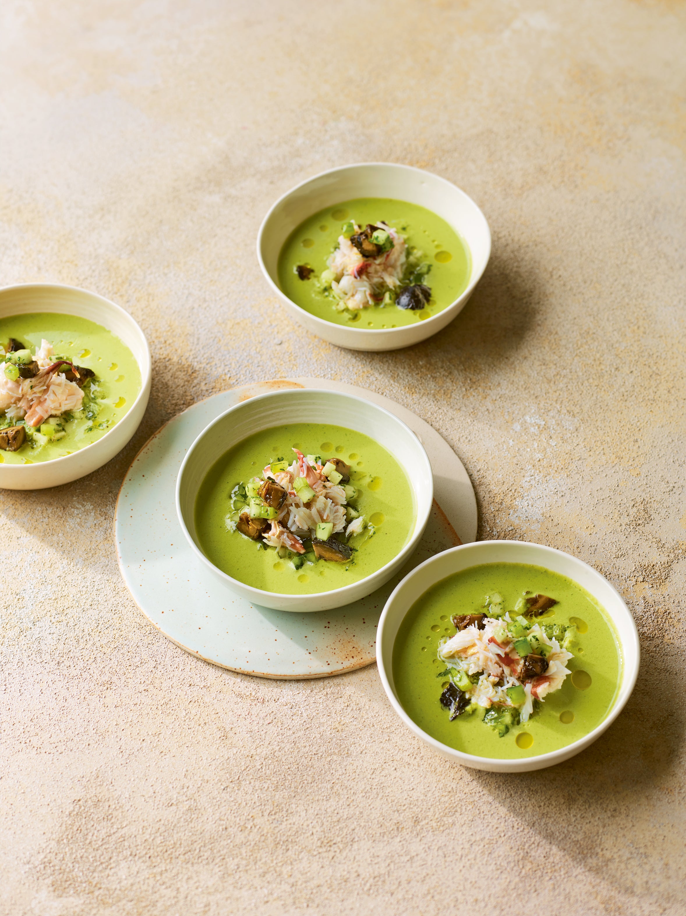 Nathan Outlaw’s elegant green gazpacho that proves chilled soup can still feel indulgent
