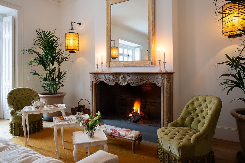 Cosy fireplaces and small lounging nooks make for a restful stay at Tarabel