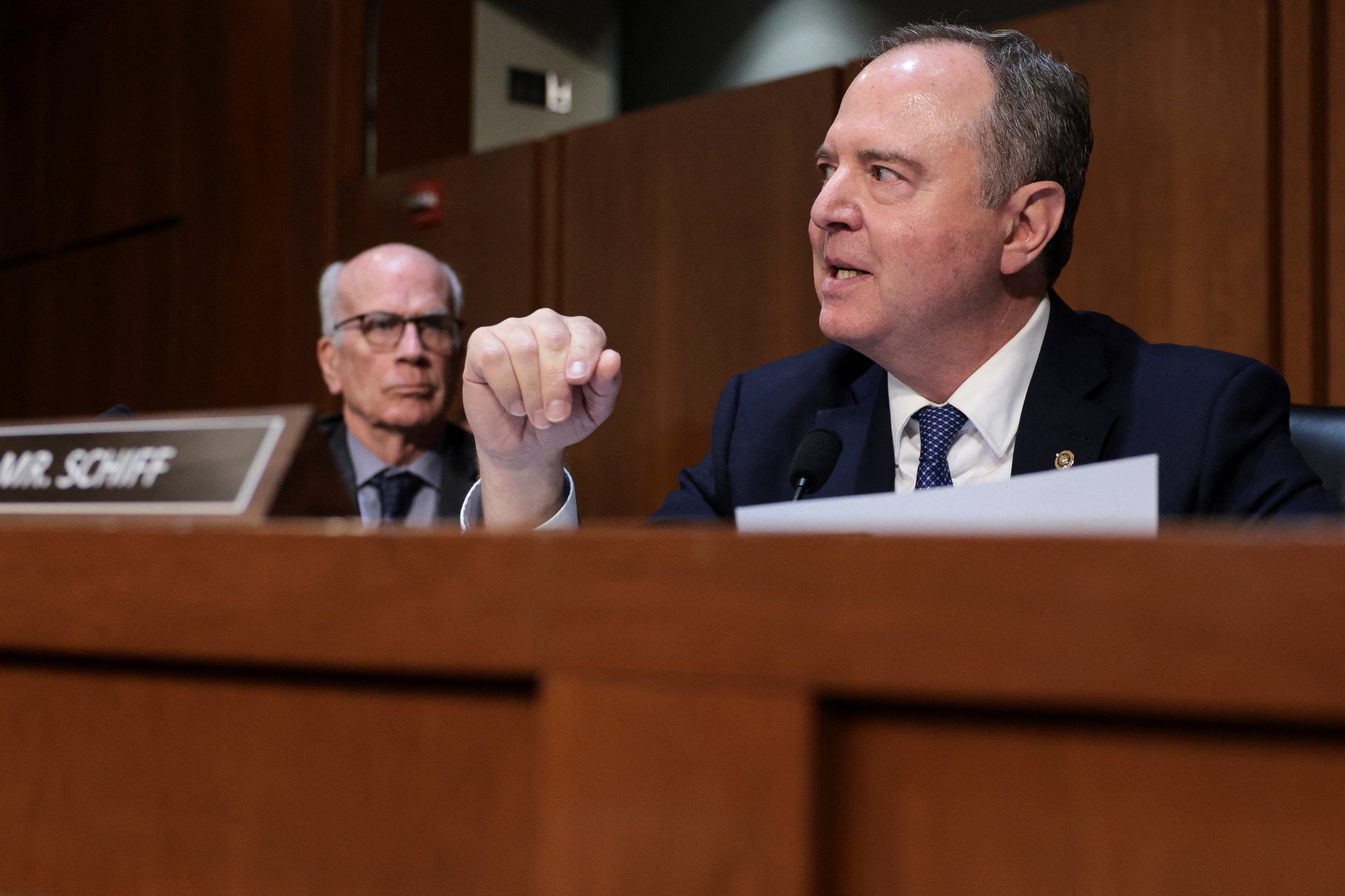 Democratic Senator Adam Schiff faced a barrage of personal attacks from Attorney General Pam Bondi during a Senate hearing this week