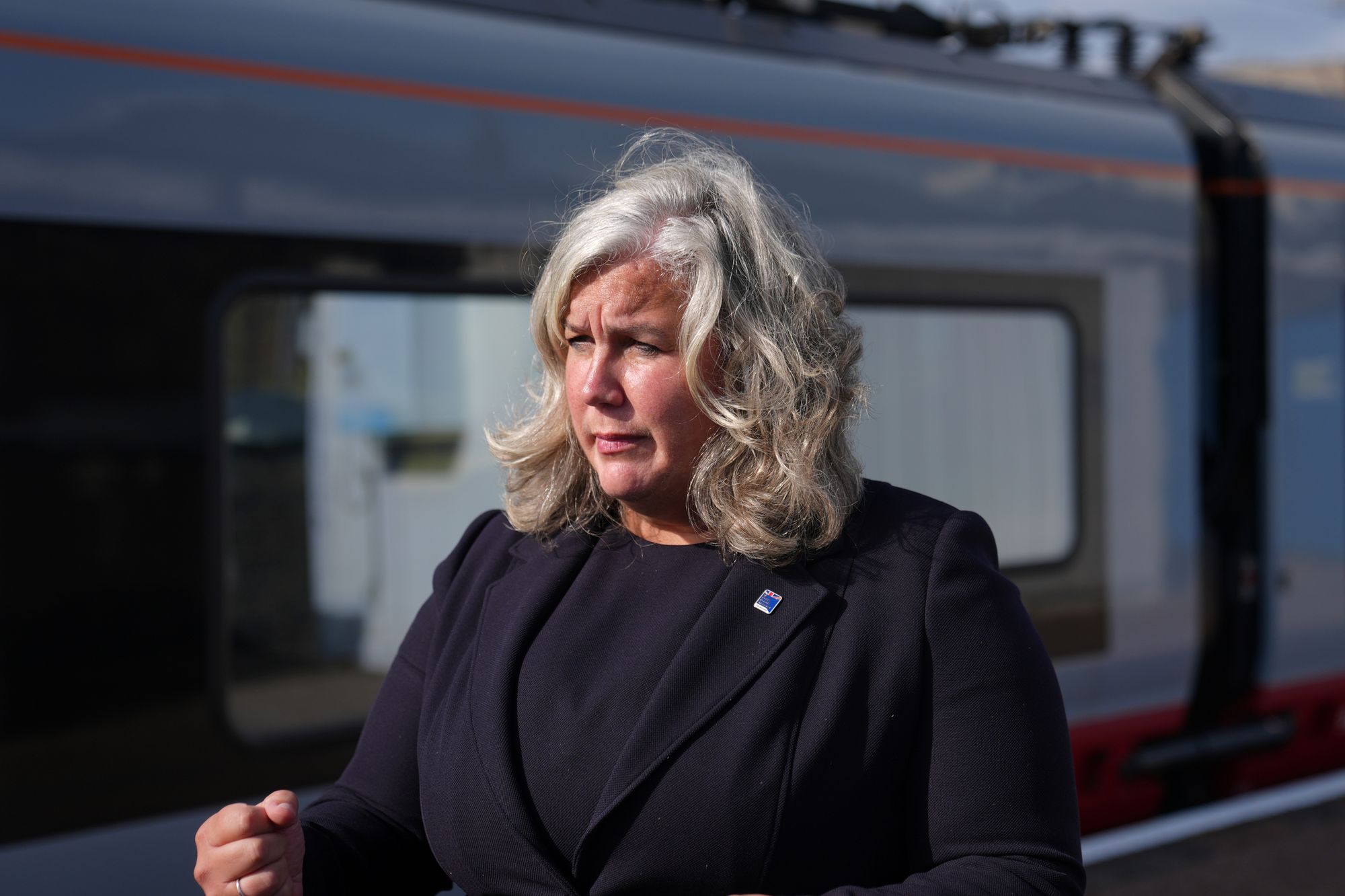 Transport Secretary Heidi Alexander during a visit to Norwich train station in Norfolk, to mark the transfer of Greater Anglia's services into the public ownership of Great British Railways, under the Labour government's Passenger Railway Services (Public Ownership) Act 2024