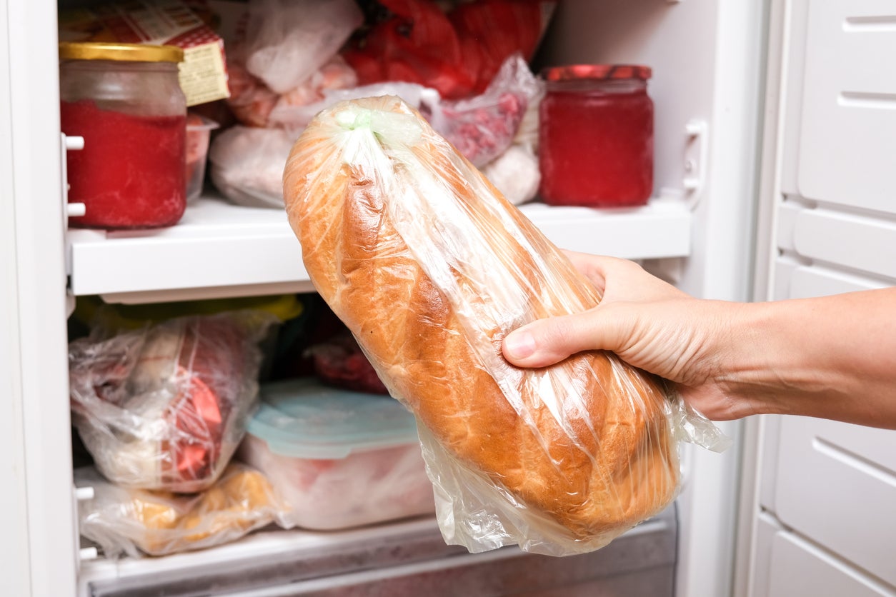 It’s the resistant starch in frozen bread that acts like a fiber, aiding your digestive system