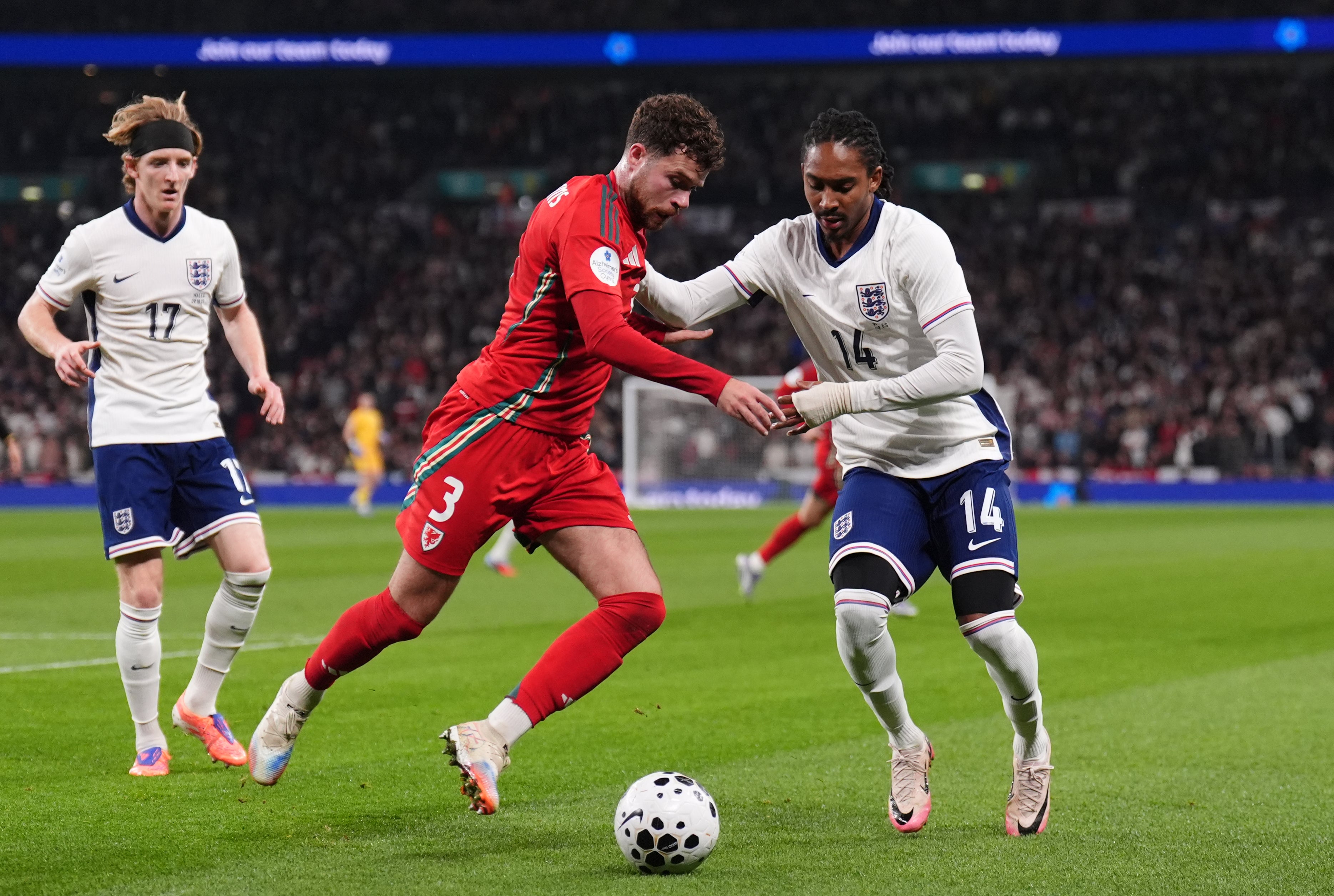 Djed Spence (right) put forward an impressive audition