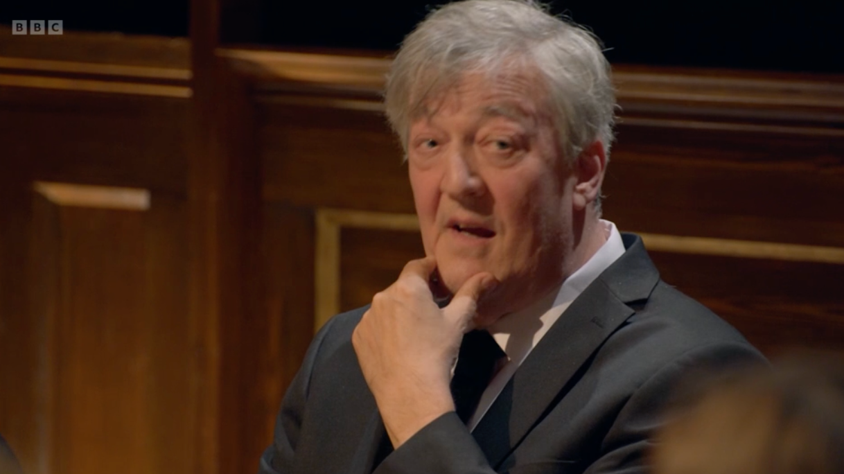 Stephen Fry in The Traitors