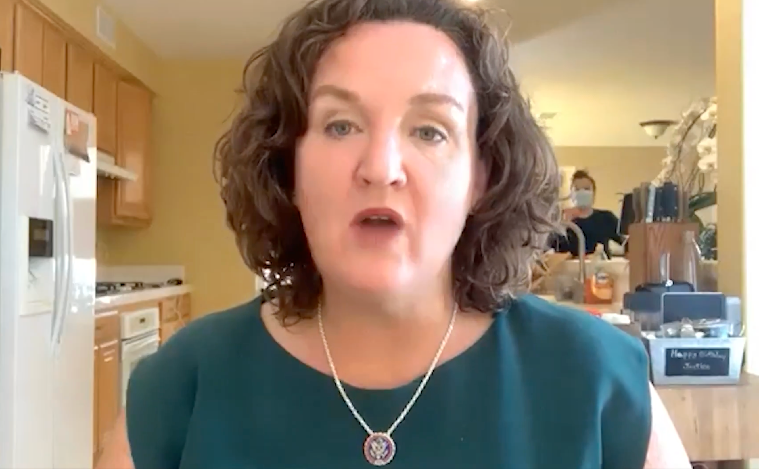 Then-Democratic congresswoman Katie Porter is seen berating a staffer during a webinar in a clip from July 2021 newly-obtained by Politico
