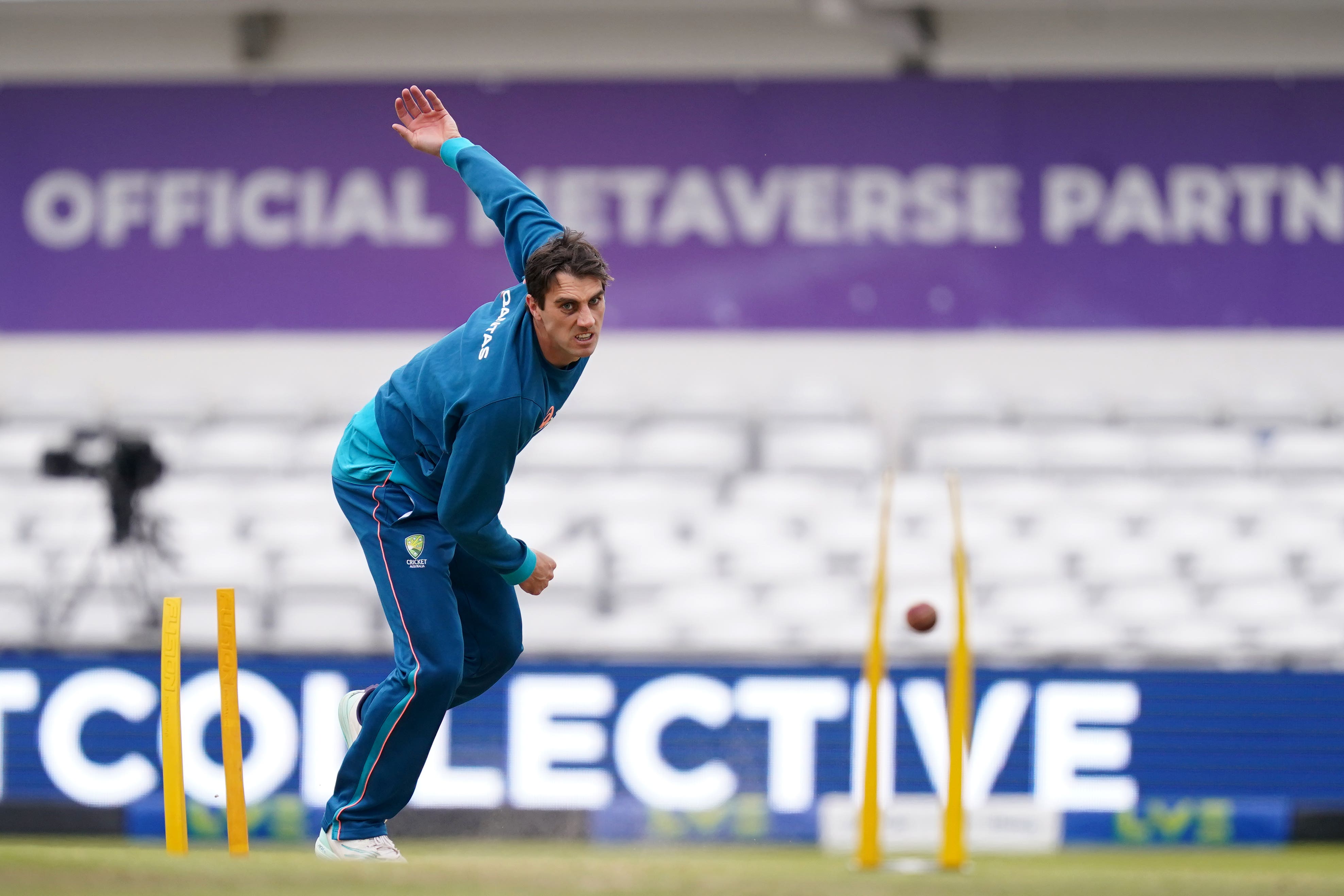 Pat Cummins is a doubt for the Ashes opener (Martin Rickett/PA)