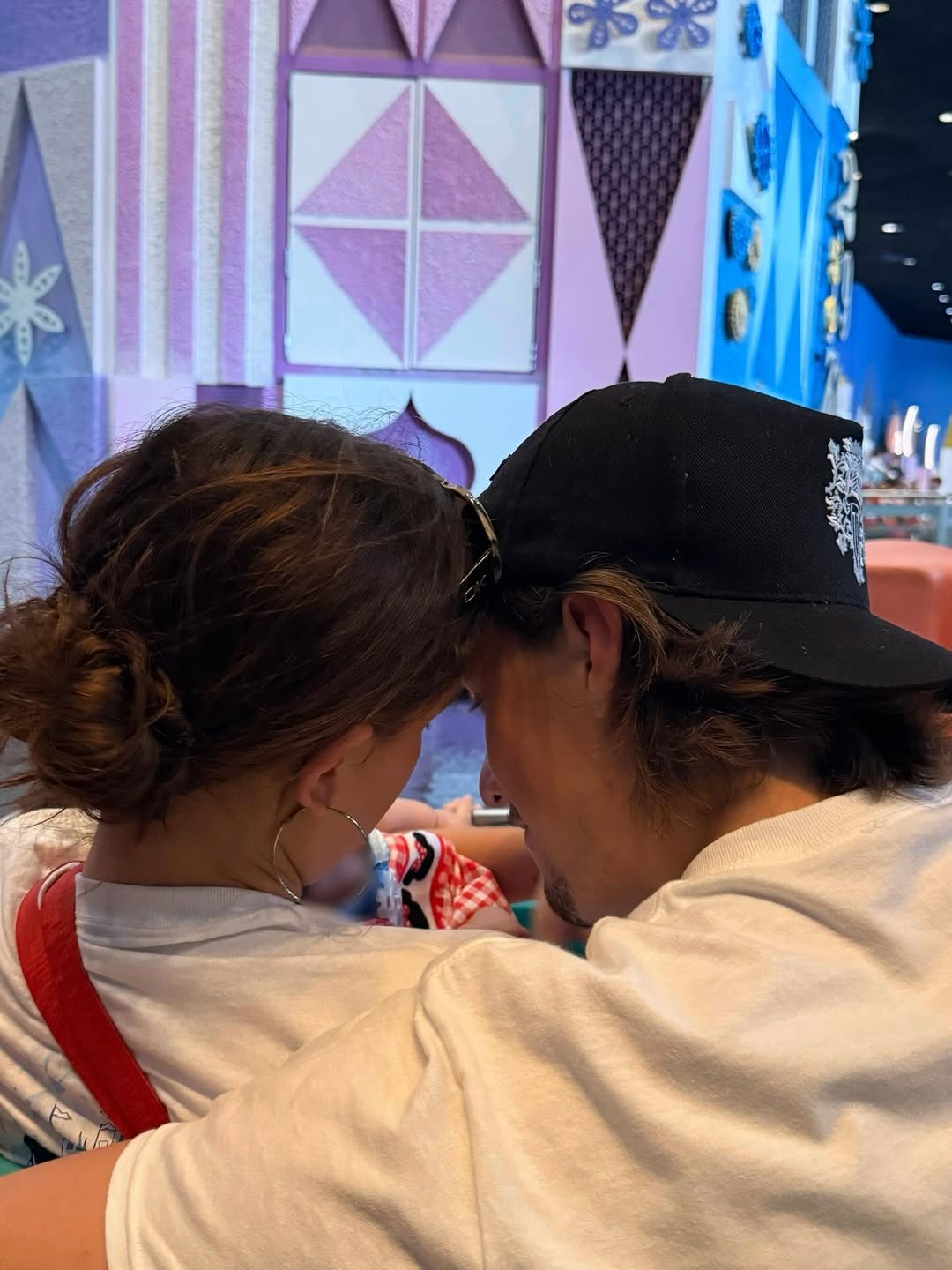 The first picture shared by Millie Bobby Brown of her daughter on Instagram