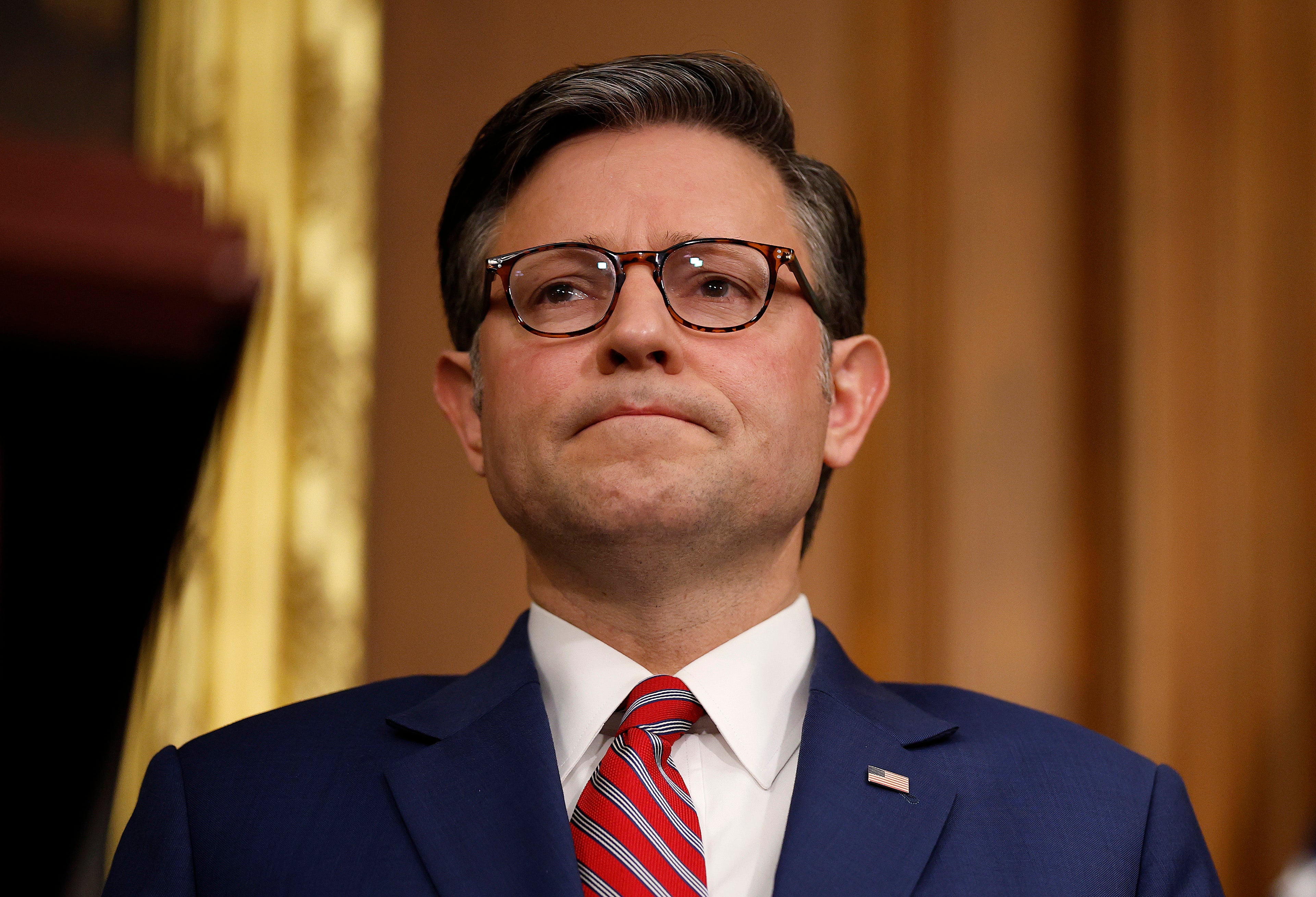 U.S. Speaker of the House Mike Johnson (R-LA) faces impossible decisions amid the government shutdown.