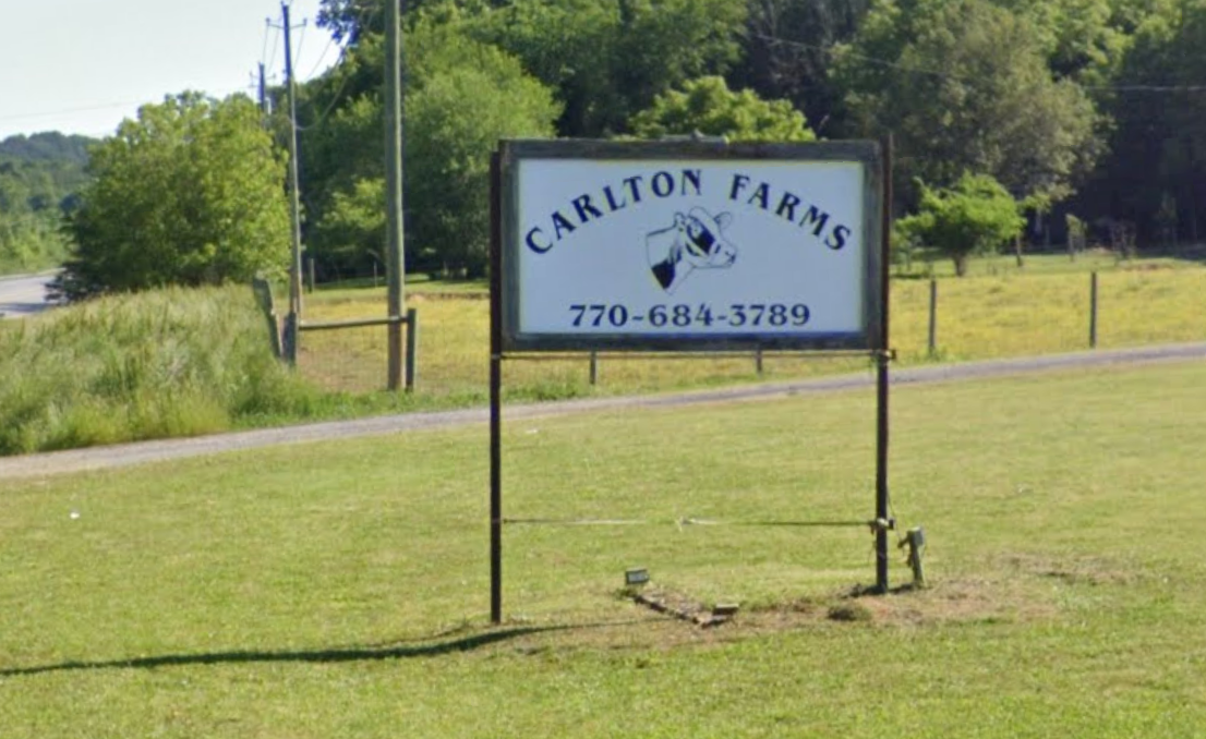 The girl was reported missing at around noon Wednesday by a staff member from the McGarity Elementary School during the visit to Carlton Farms in Rockmart