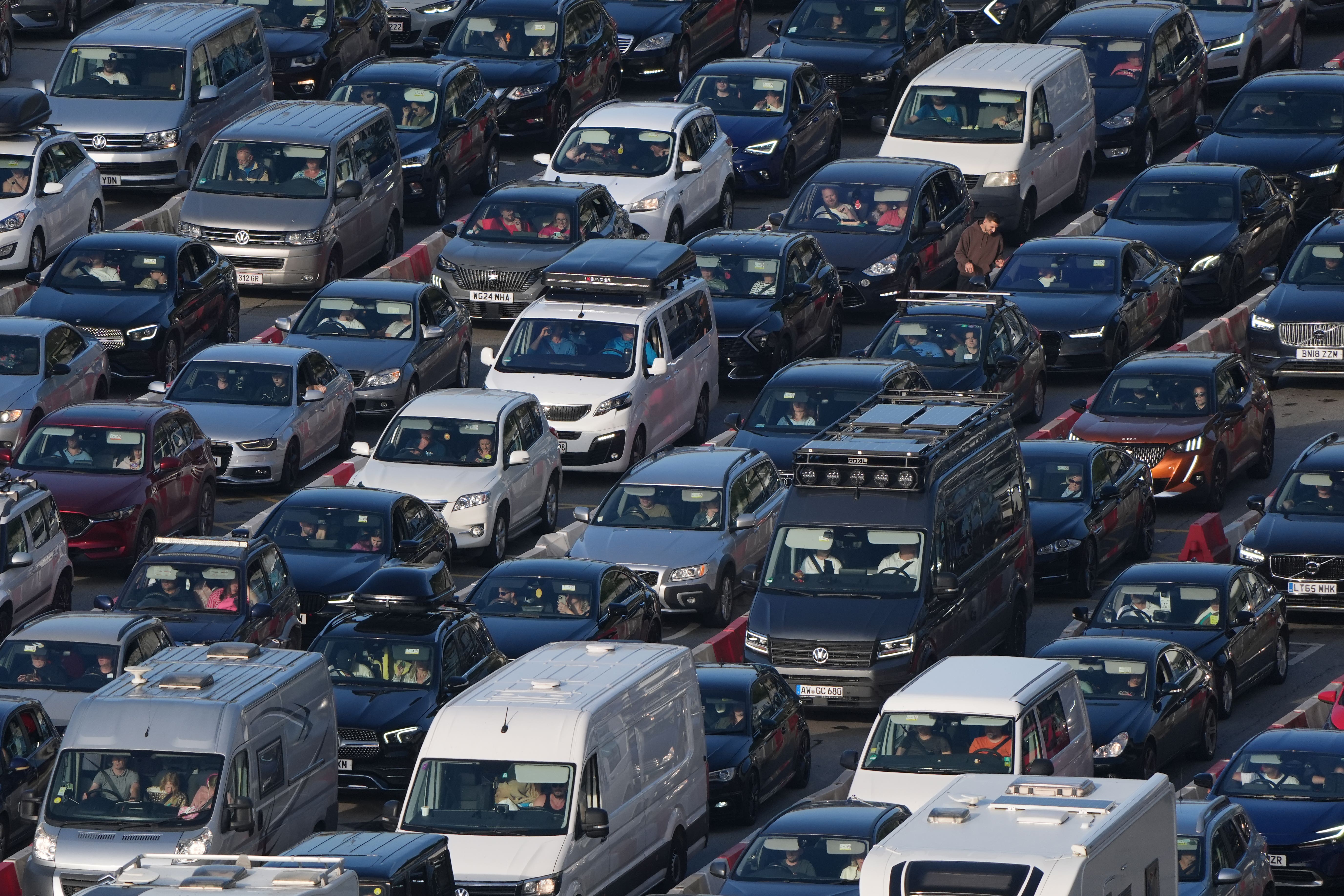 The Government is finalising an agreement to use a location along the A20/M20 route where vehicles could be parked if required, the PA news agency understands (Gareth Fuller/PA)