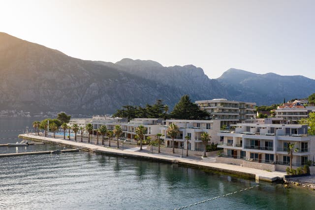 <p>Hyatt Regency Kotor Bay Resort looks over dramatic fjord-like views</p>