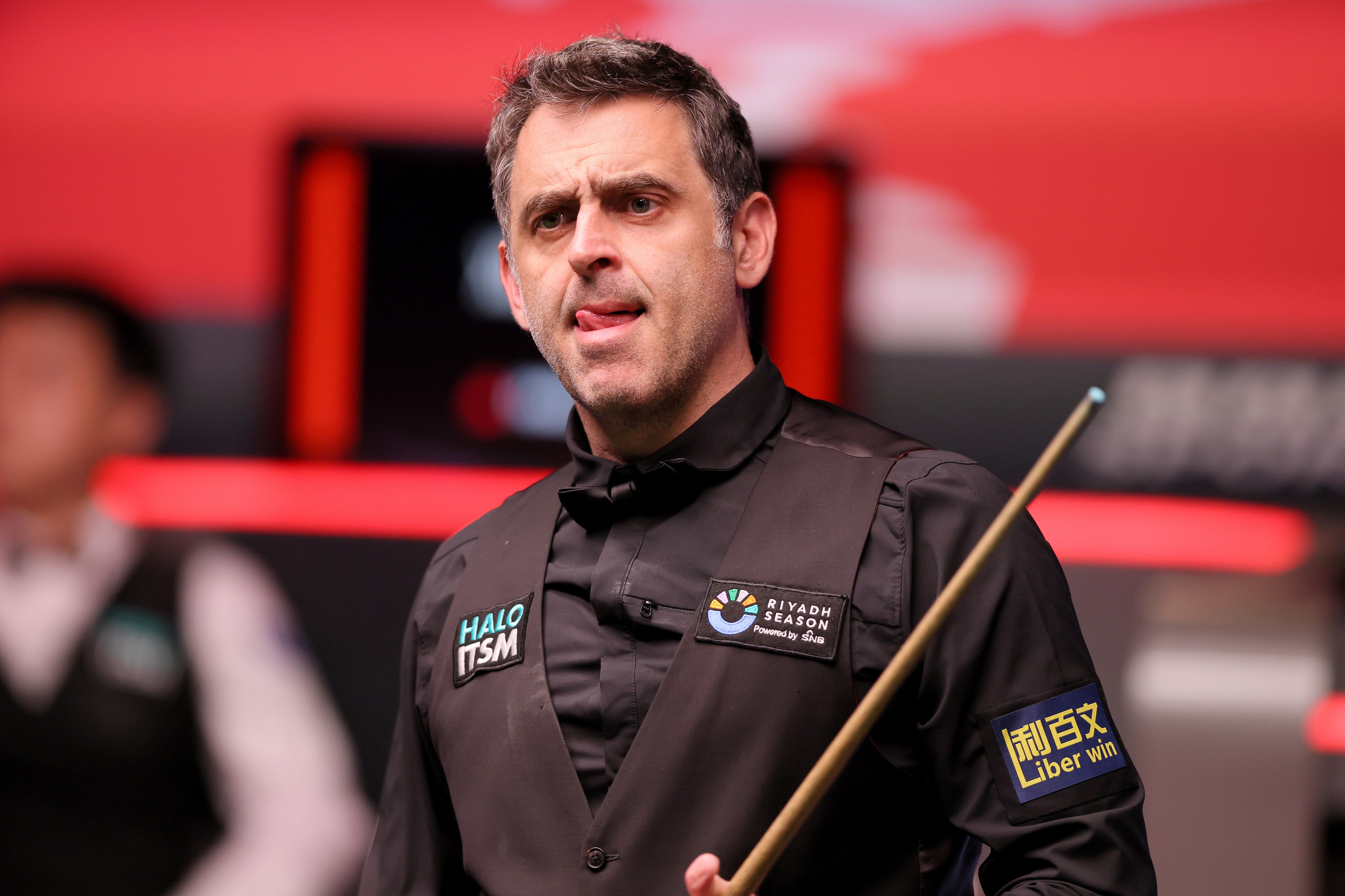 Ronnie O’Sullivan is into the Xi’an Grand Prix quarter-finals (Richard Sellers/PA)
