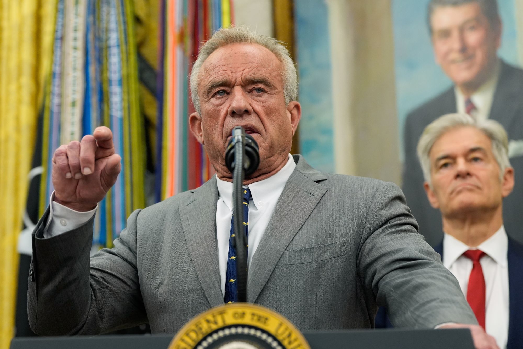 Department of Health and Human Services Secretary Robert F Kennedy, Jr, claimed the U.S. is contributing far more into research and develop of new drugs than the rest of the world