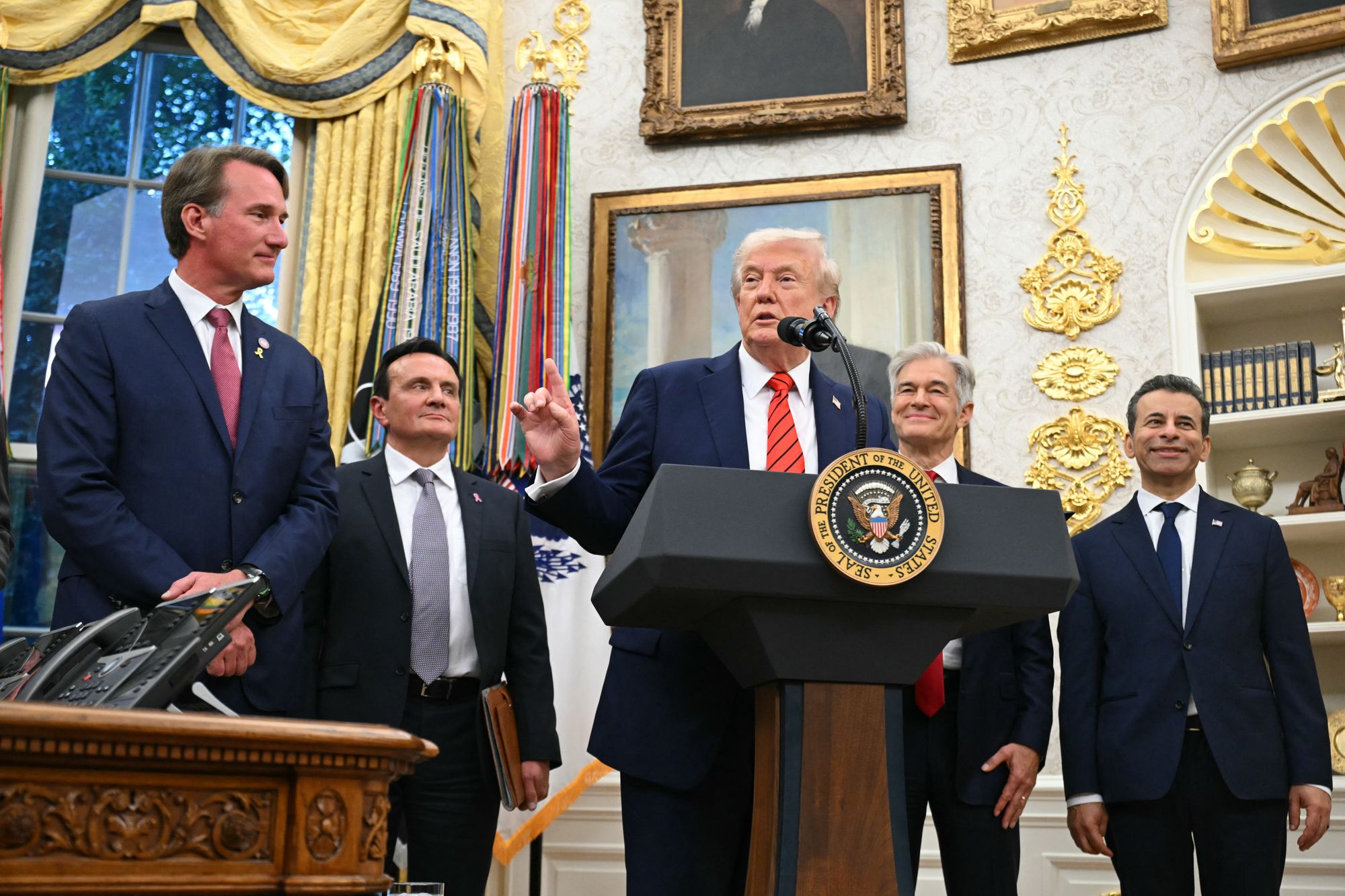 In addition to lowering its drug prices, Trump said AstraZeneca would invest $50 billion into the US over the next five years for research and development of new pharmaceuticals