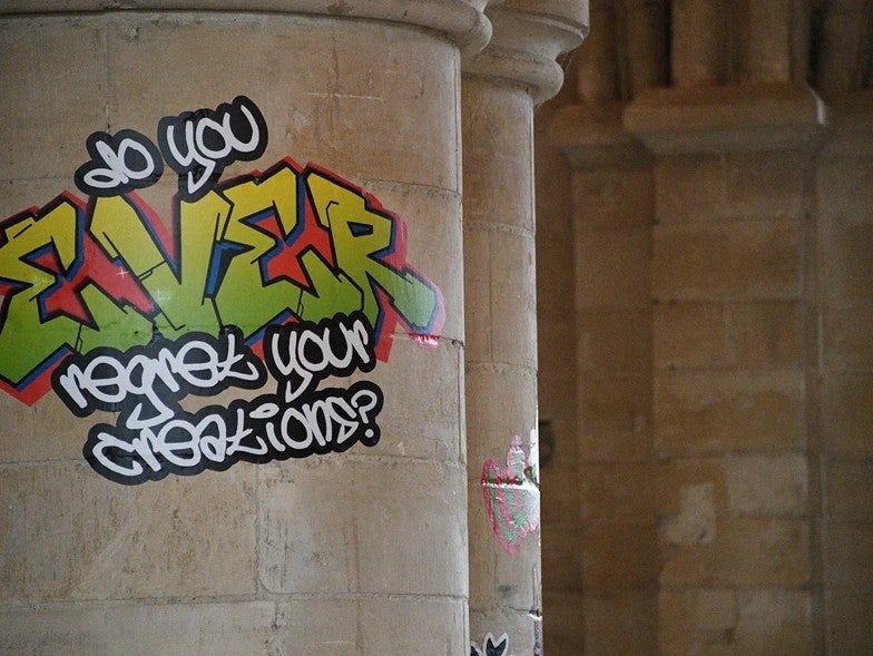 Delight and Displeasure: Art Installation's Questions to God