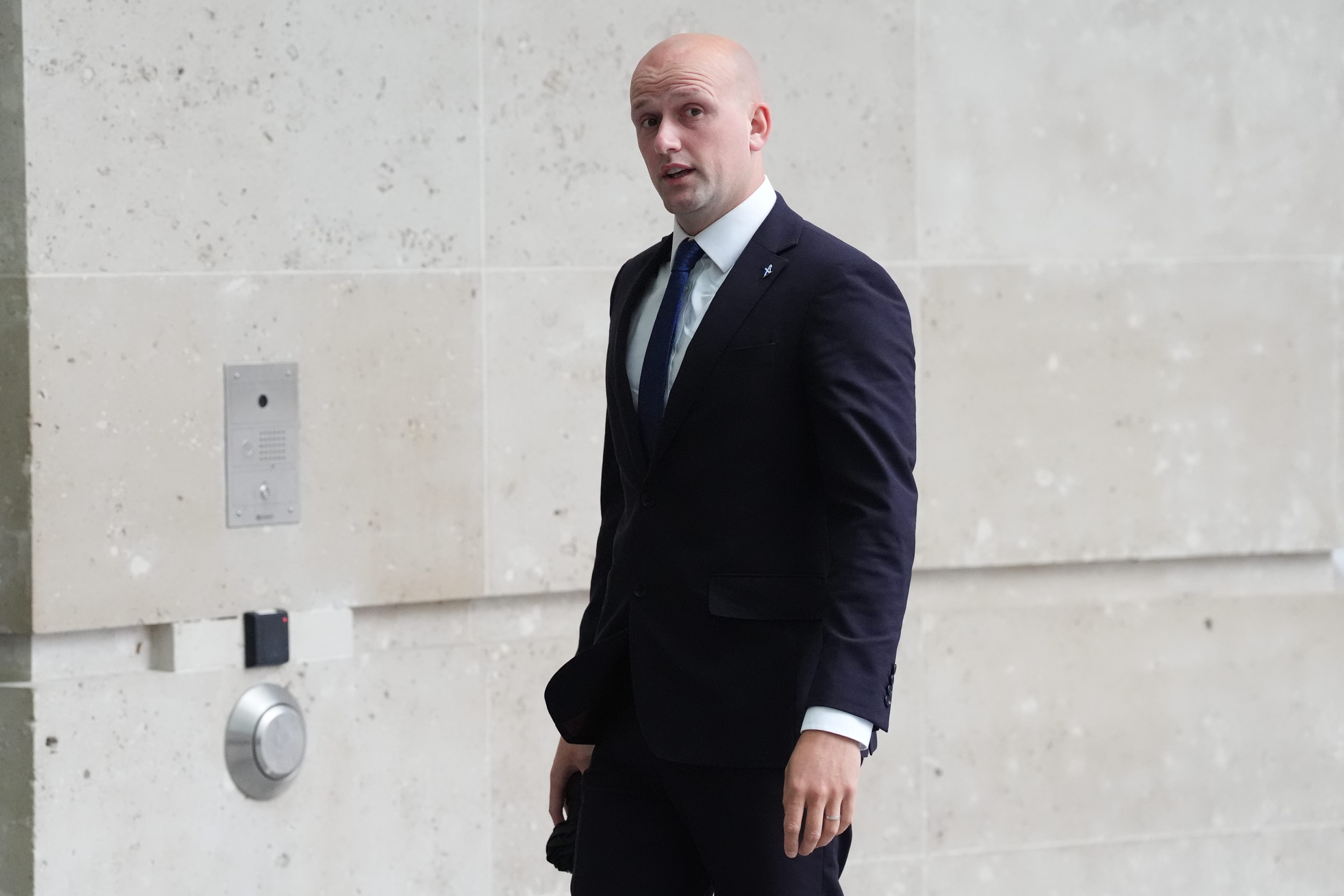 Stephen Flynn defended his MSP ambitions (Jonathan Brady/PA)