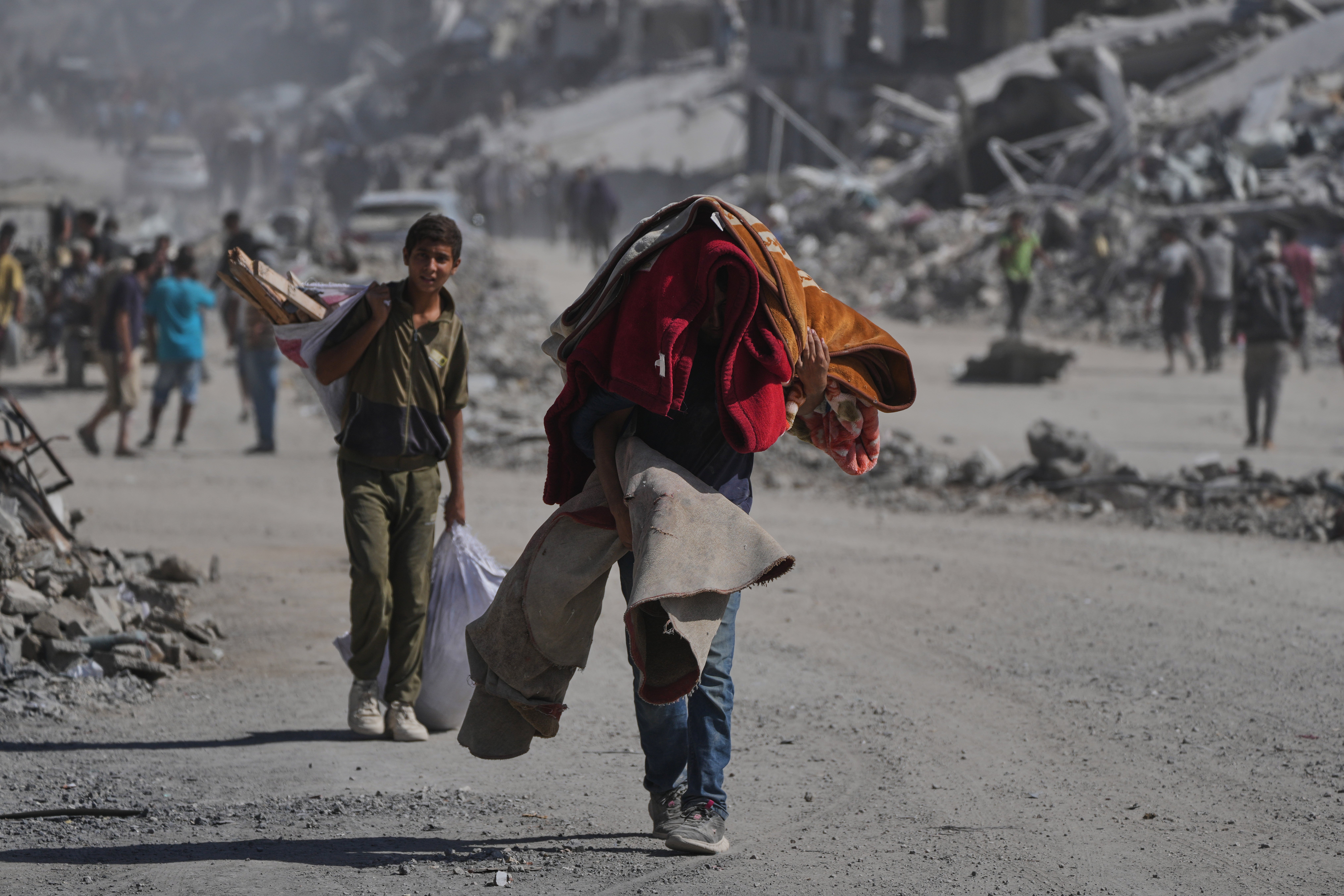 While a ceasefire has been welcomed, the reality of life after war is stark