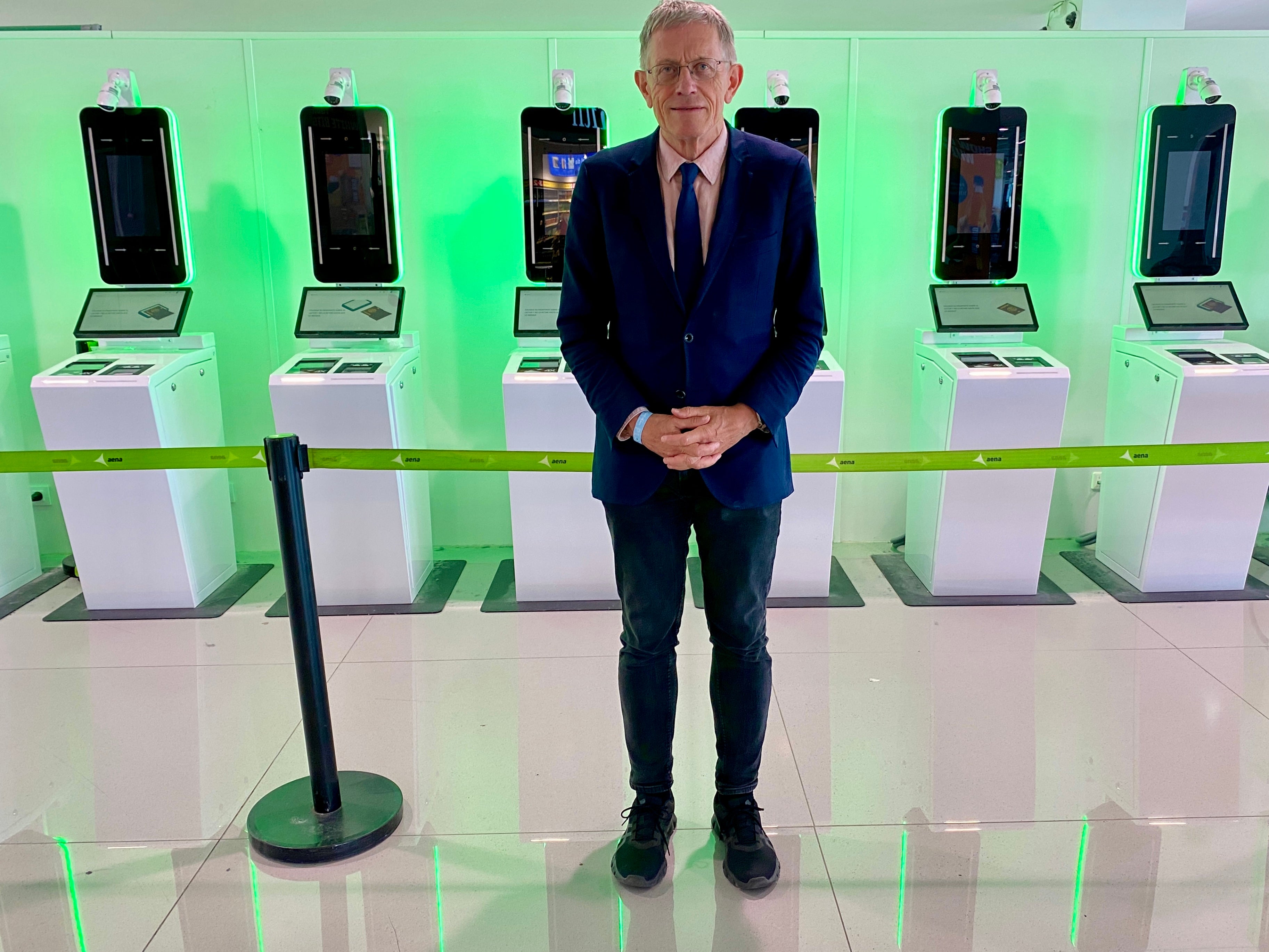 Under pressure? Entry-exit system kiosks at Palma airport