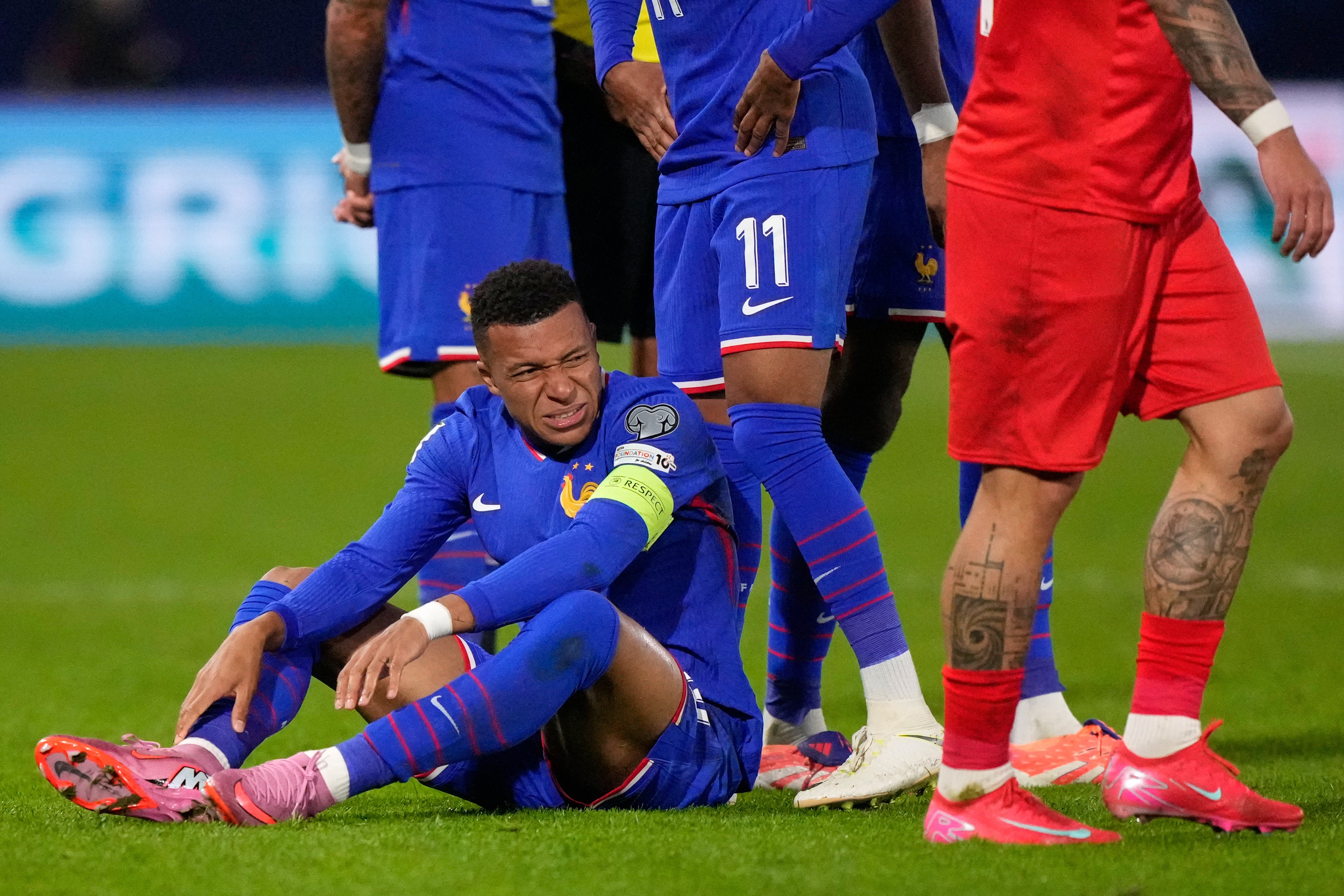 Kylian Mbappe took exception to lyrics used by Orelsan in one of his songs