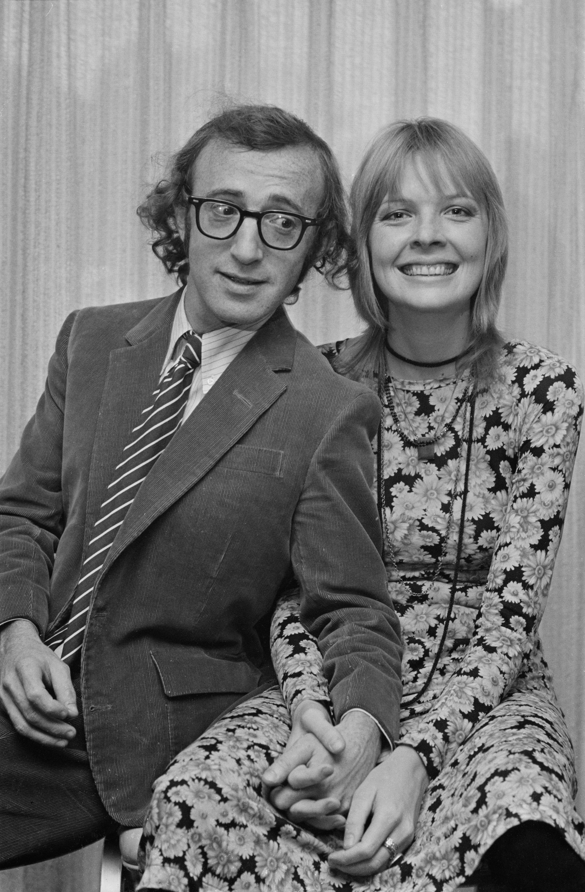 Keaton and Allen dated, and she went through several high profile relationships, though never married