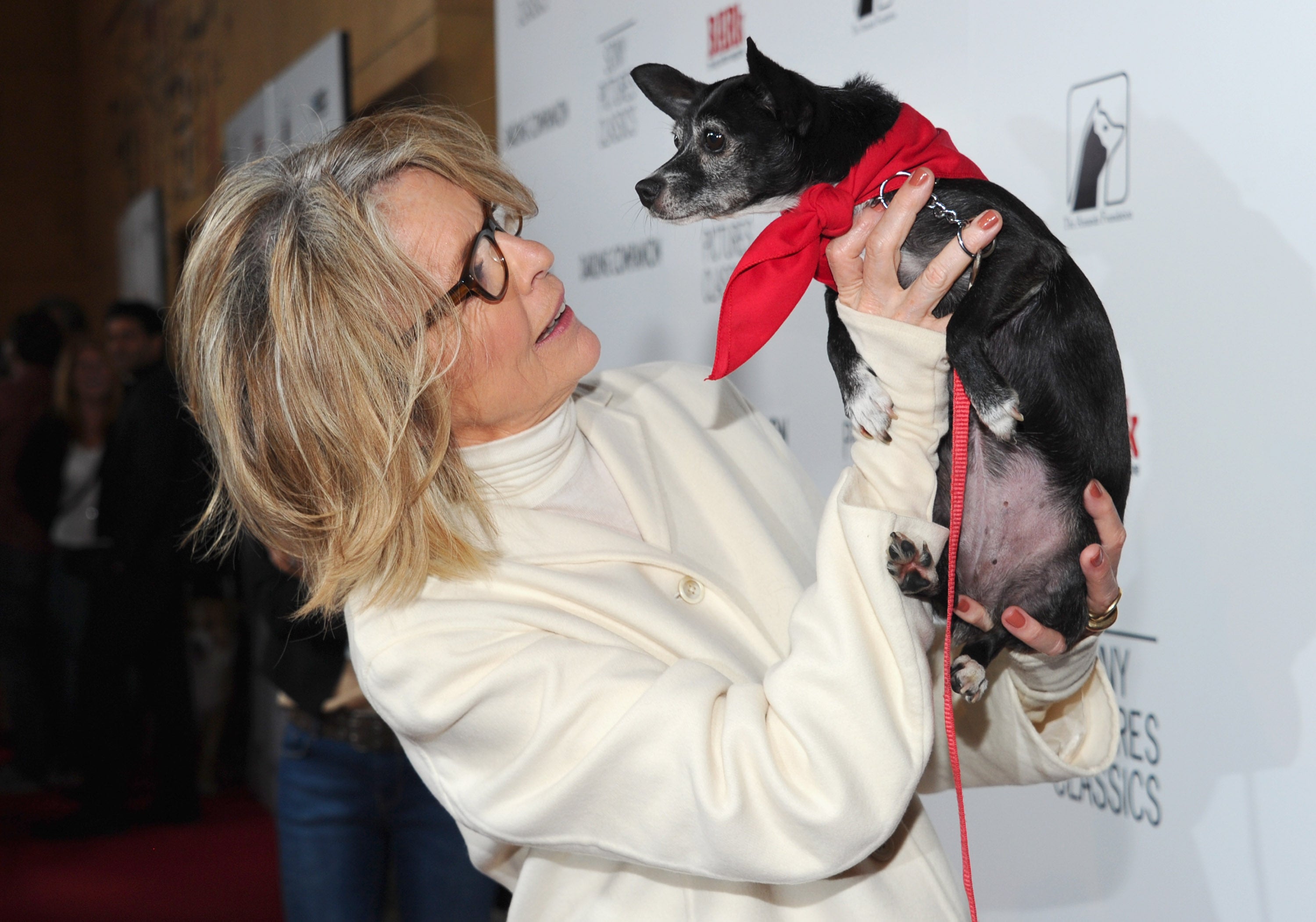 Keaton was a dedicated animal welfare activist and a promoter of pet adoption