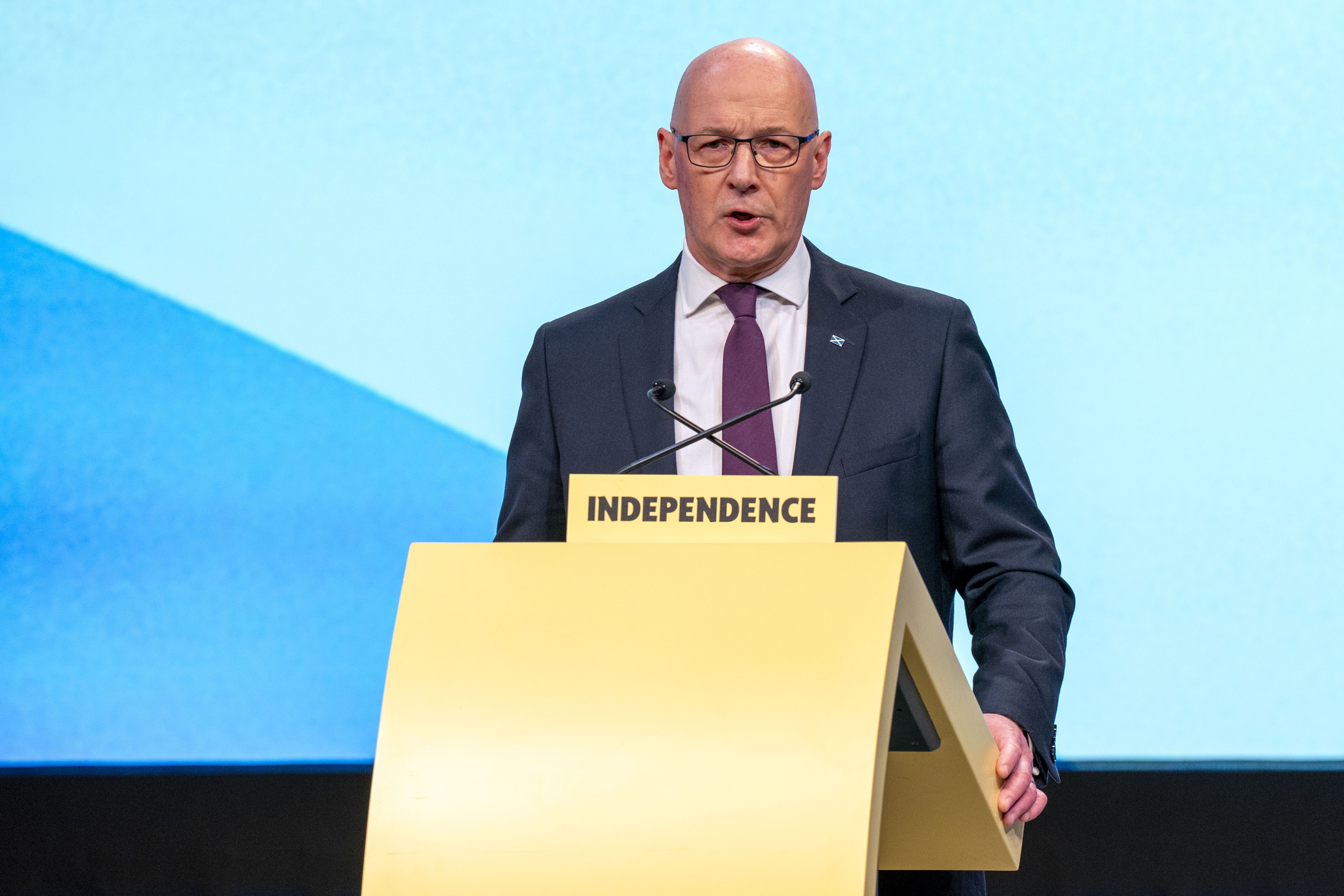 The First Minister’s plans for achieving independence were approved by SNP members on Saturday (Jane Barlow/PA)