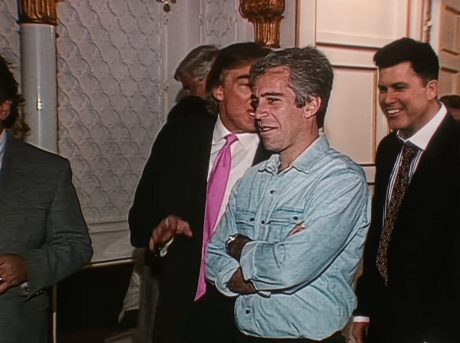 The original clip, which did not feature Jost, was taken in 1992