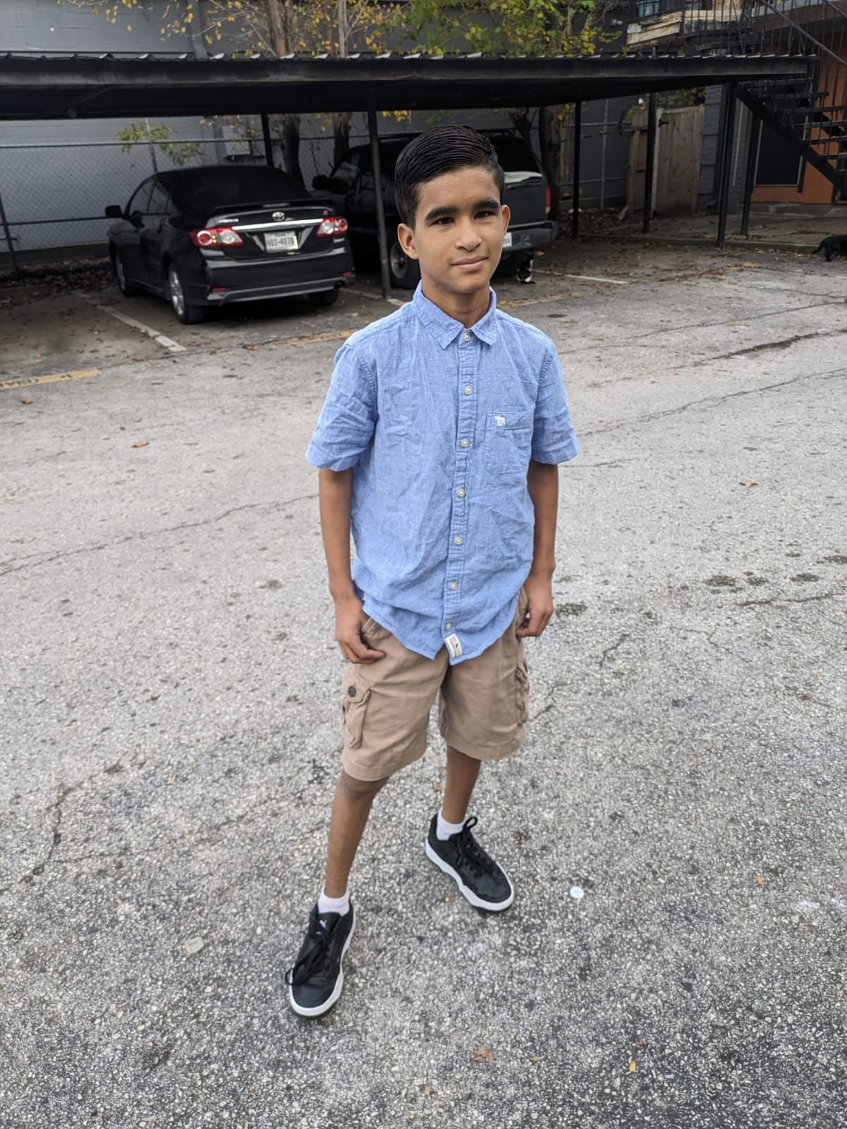 Emmanuel went missing last Saturday and was found by Houston police officers the next day