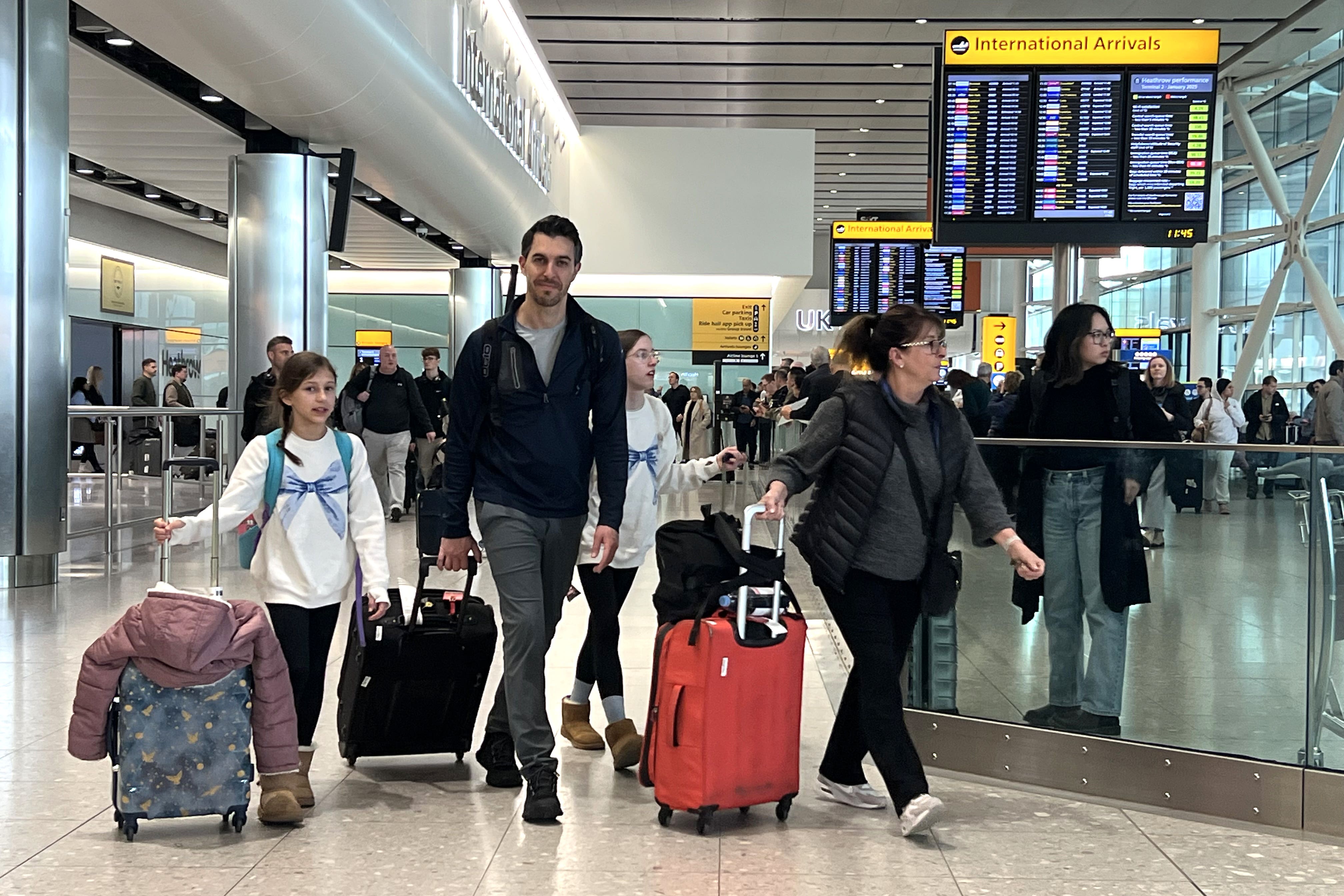 Heathrow airport’s passenger numbers have grown by just 0.3% so far this year because of capacity constraints (Maja Smiejkowska/PA)