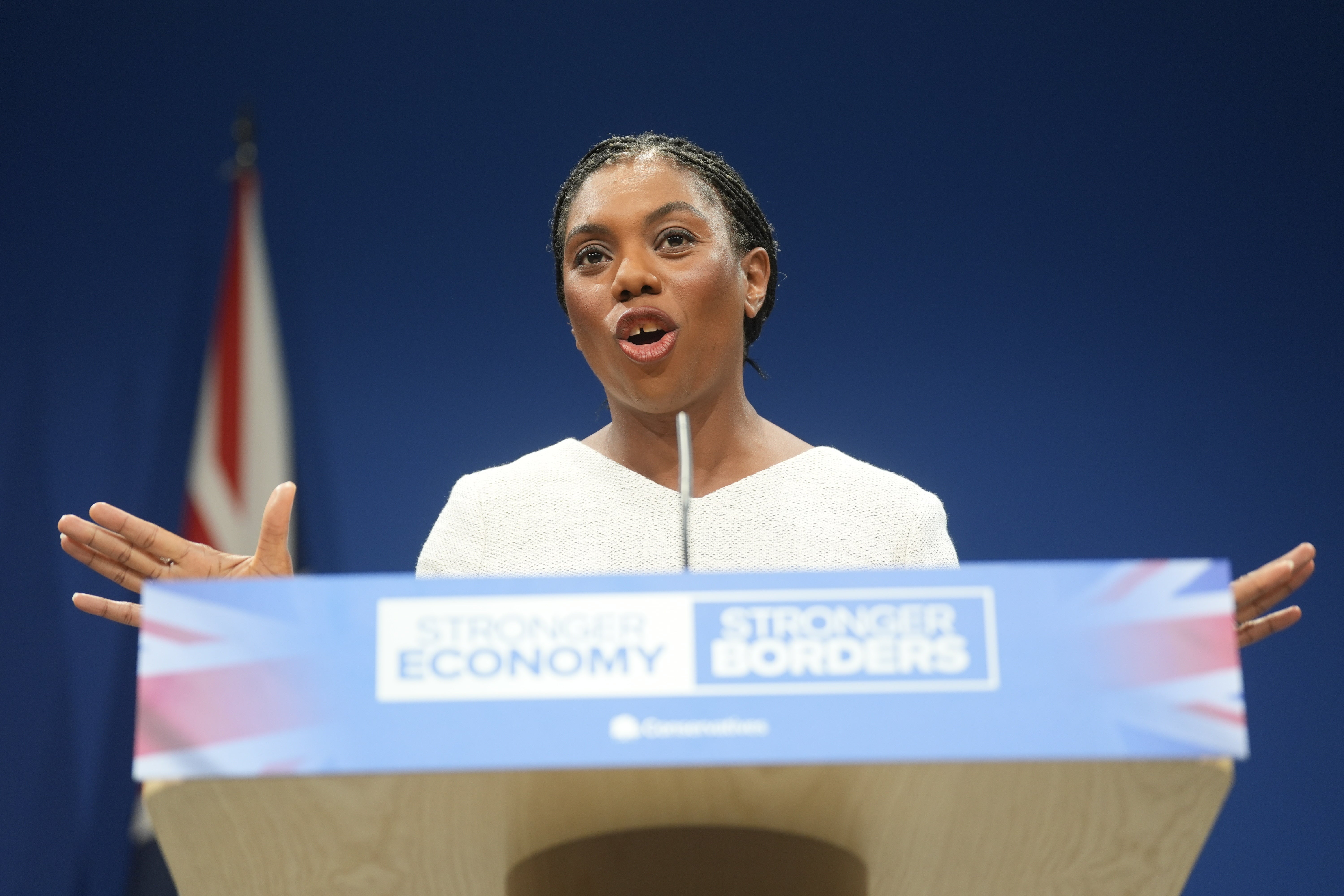 Kemi Badenoch attacked the scheme in her Tory conference speech