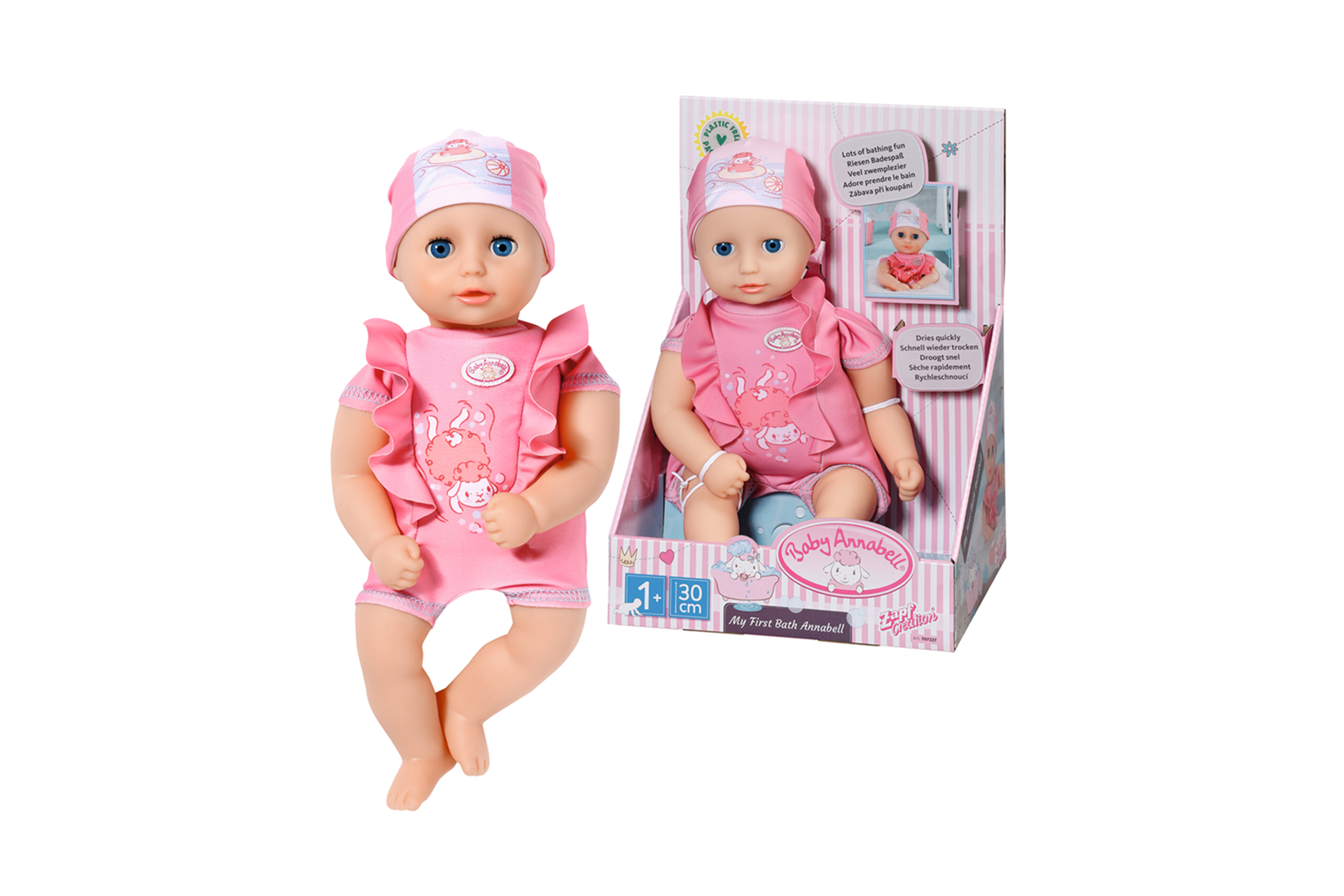 best gift for two-year-olds indybest review Zapf Creations baby Annabell my first bath Annabell 30cm
