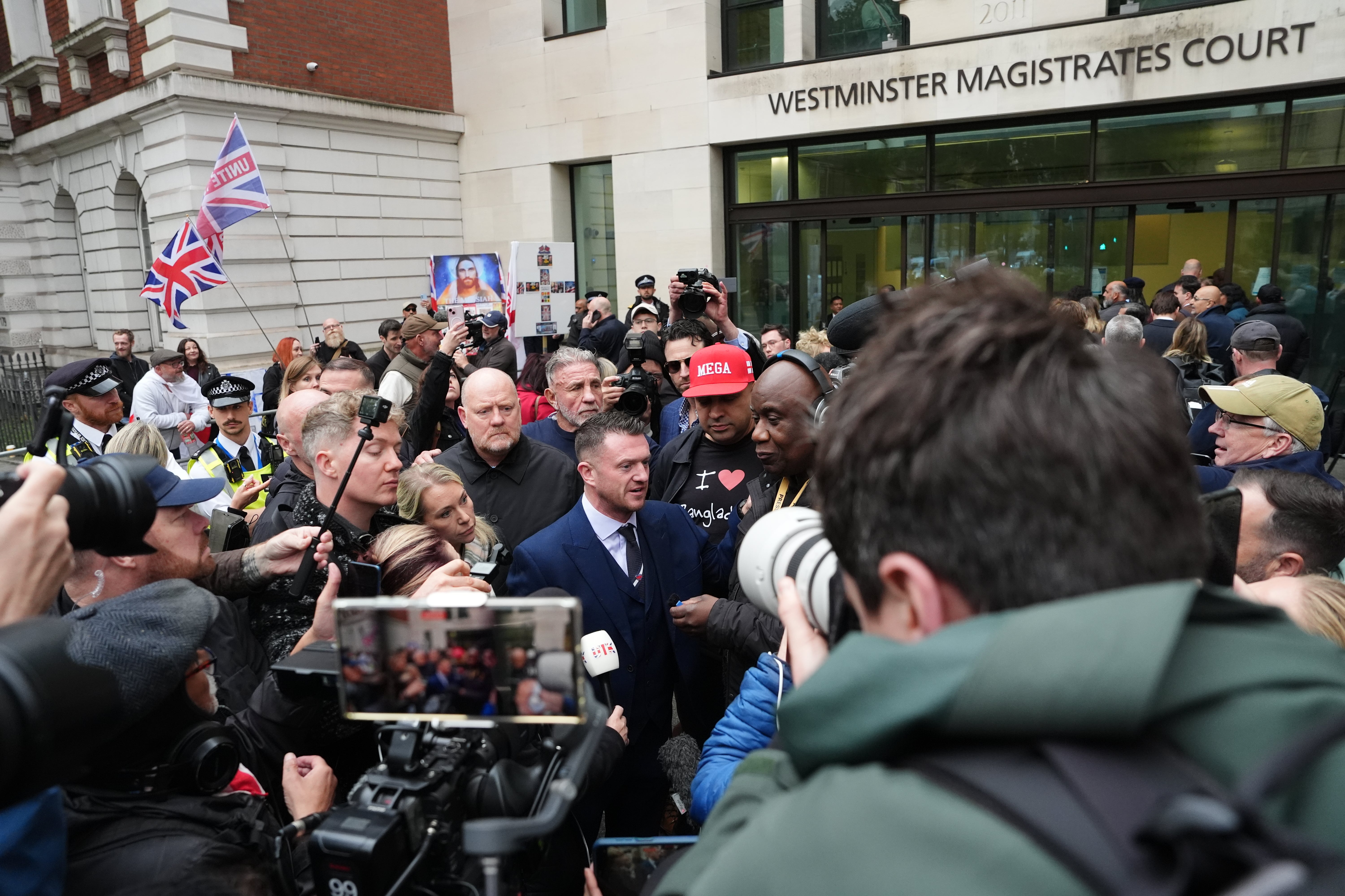 The campaigner had more than £13,000 and €1,900 on him when he was stopped