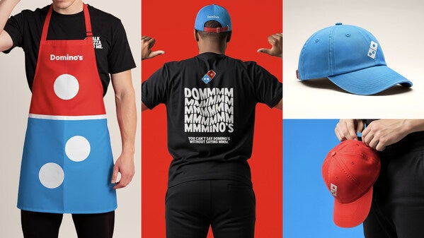 Domino's will also be updating its beloved merch