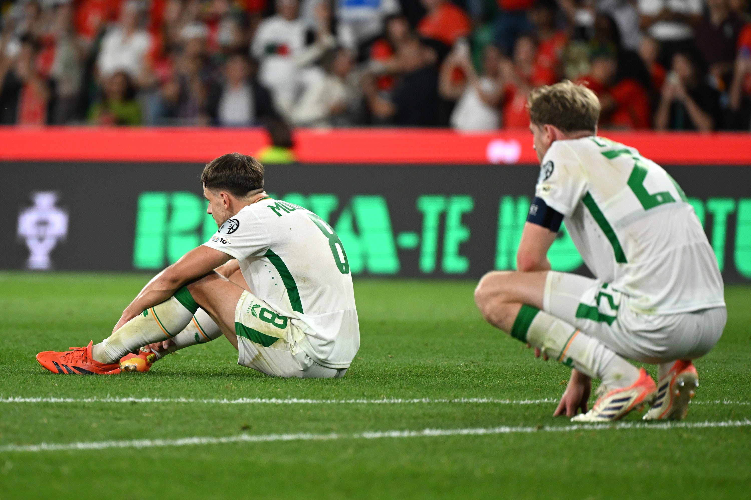 The Republic of Ireland’s World Cup qualifying campaign has reached the point of no return (Zed Jameson/PA)
