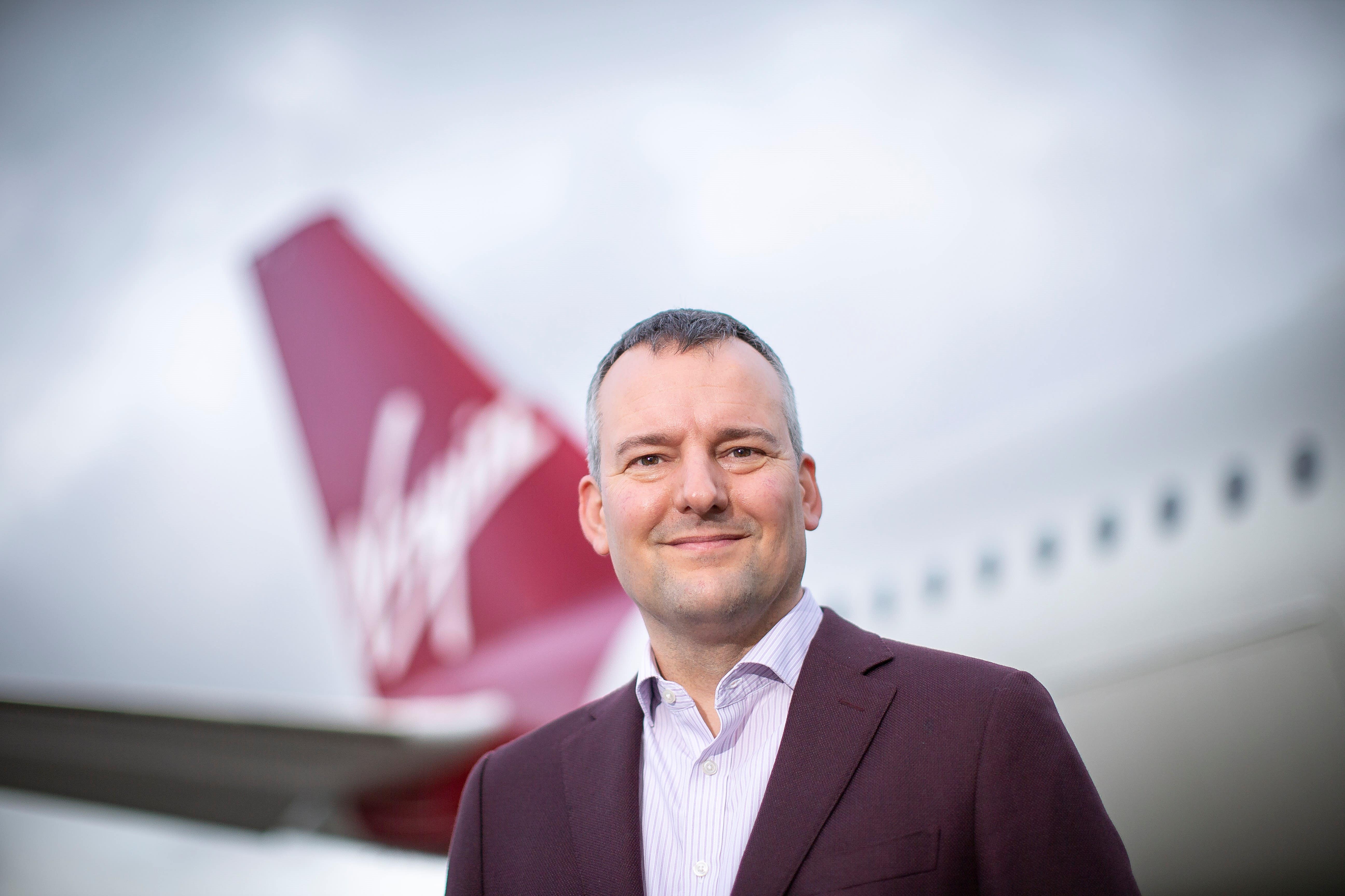 Corneel Koster rejoined Virgin Atlantic in 2019 and has been its chief customer and operating officer since 2020 (Virgin Atlantic/PA)