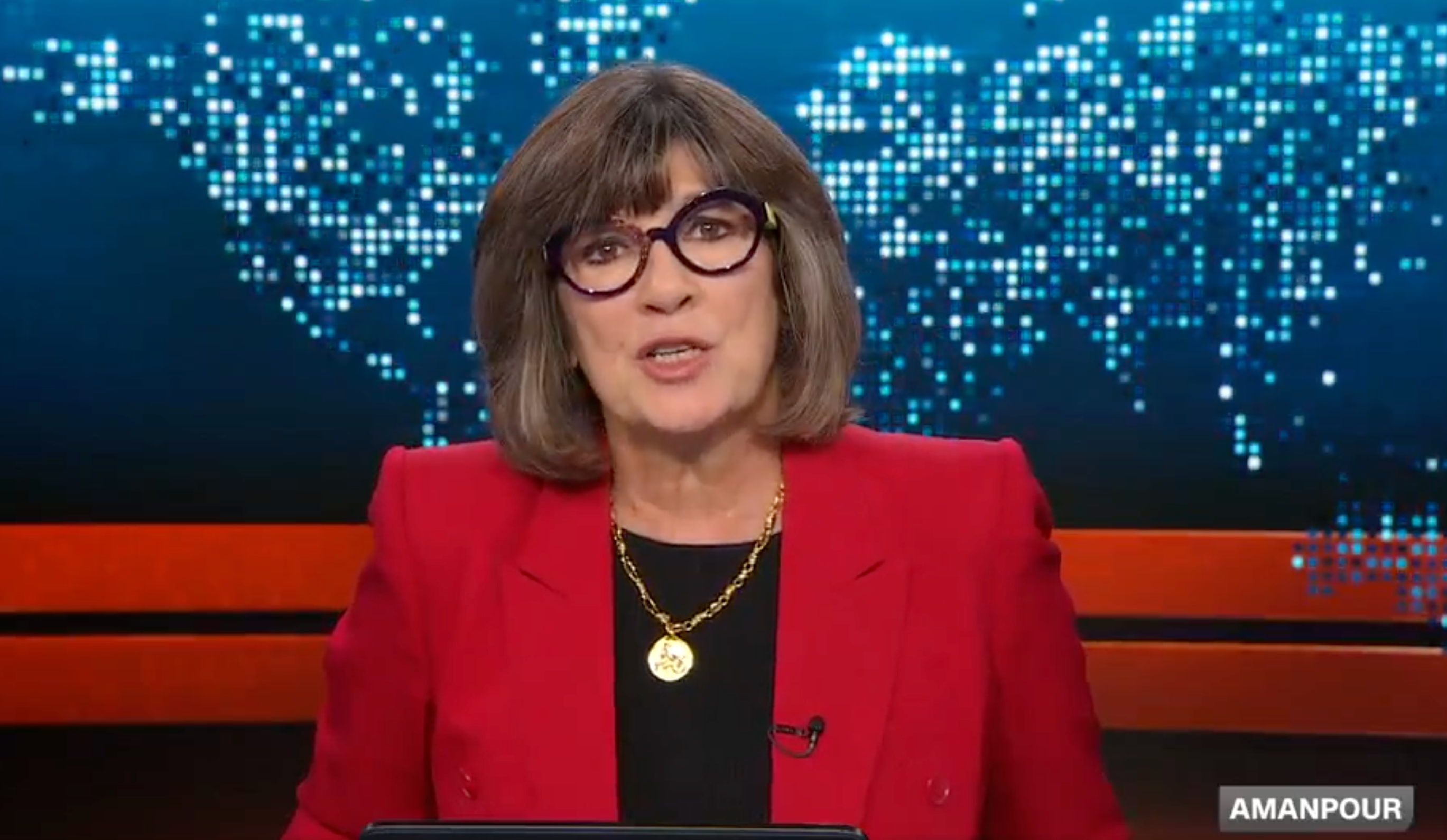 CNN anchor Christiane Amanpour was regretful after claiming Israeli hostages in Gaza were ‘probably’ treated better than the average Gazan